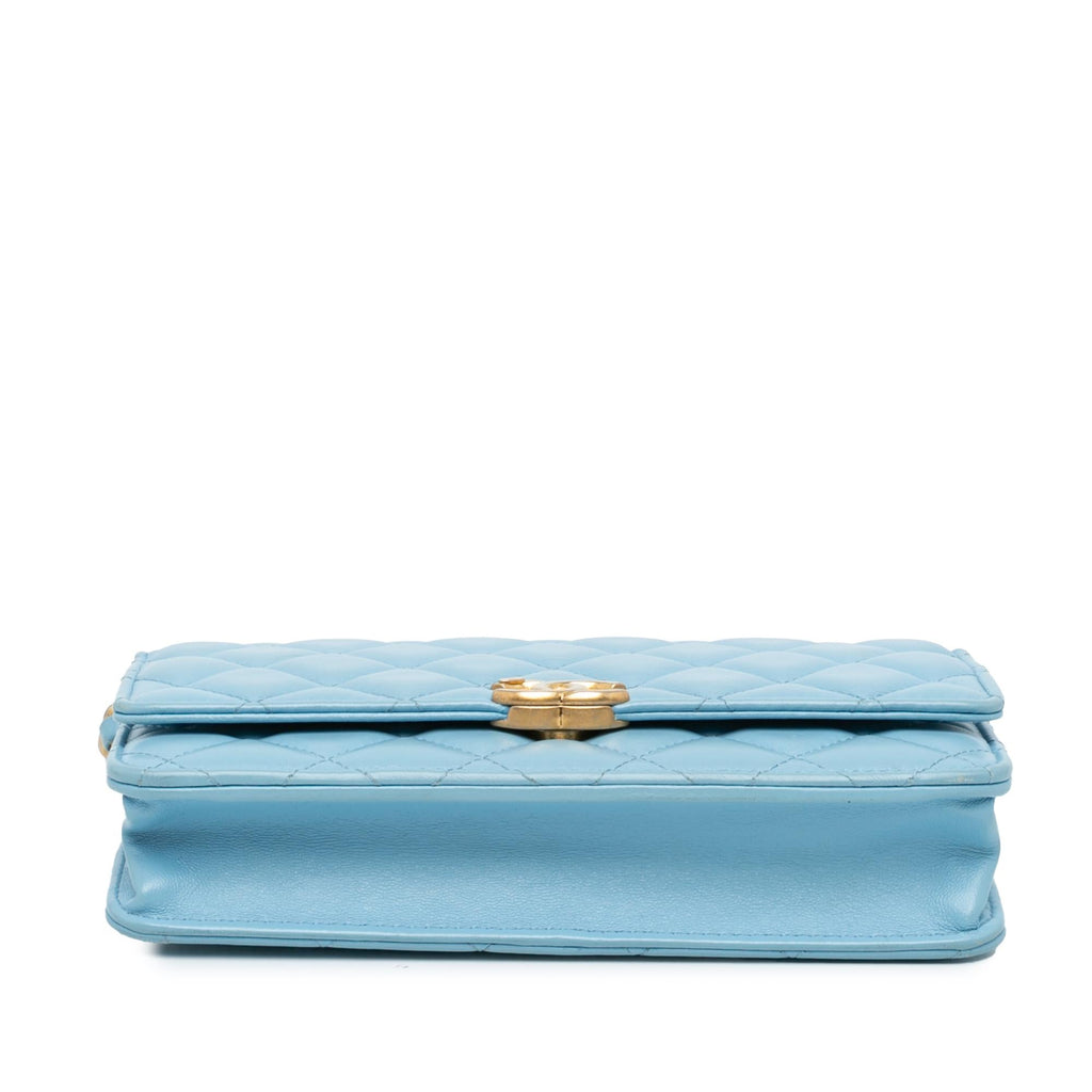 Chanel Quilted Lambskin Candy Chain Wallet on Chain