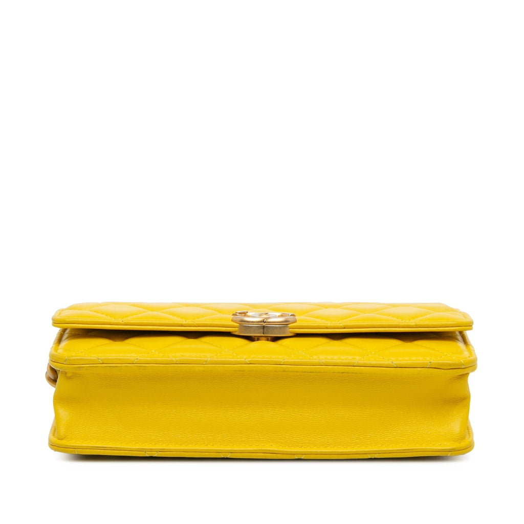 Chanel Quilted Lambskin Candy Chain Wallet on Chain