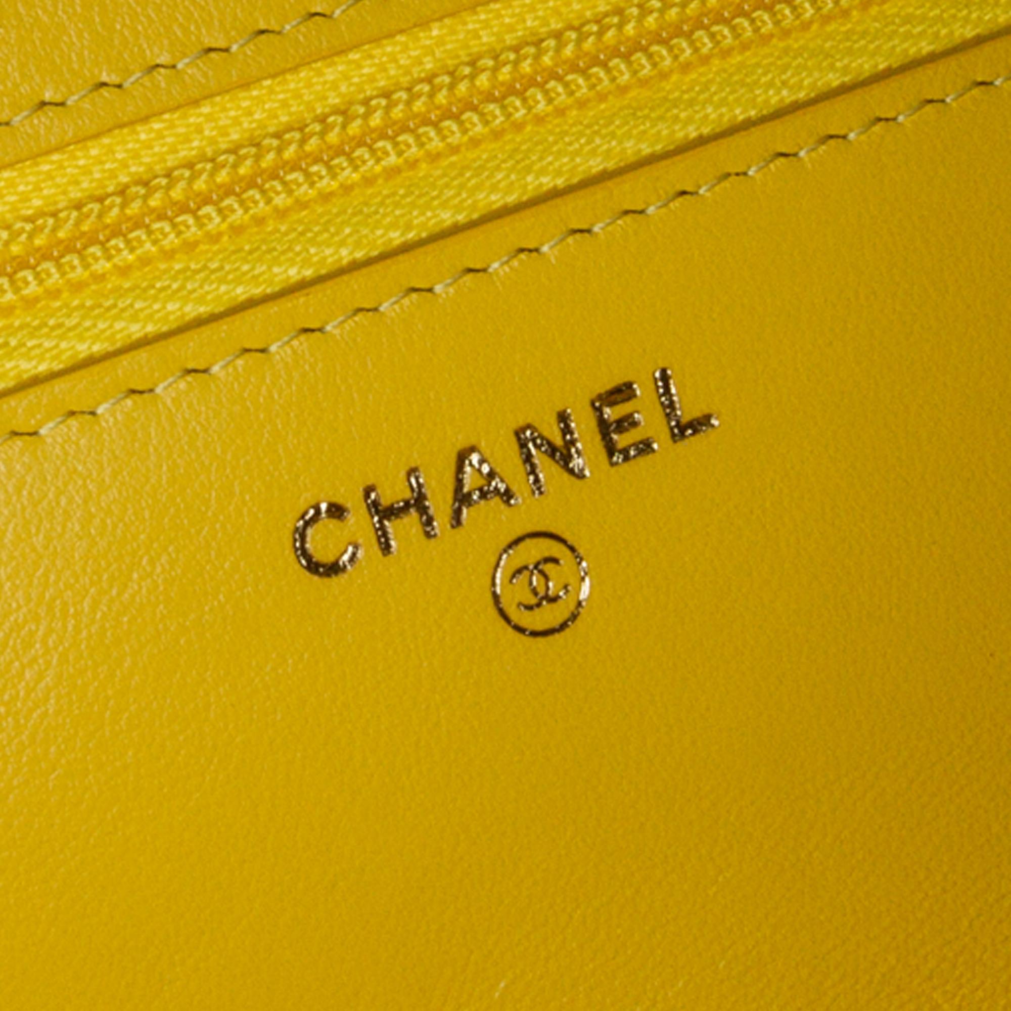 Chanel Quilted Lambskin Candy Chain Wallet on Chain