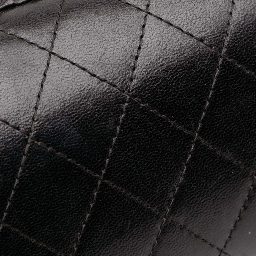 Chanel Quilted Lambskin Chain Around Clutch