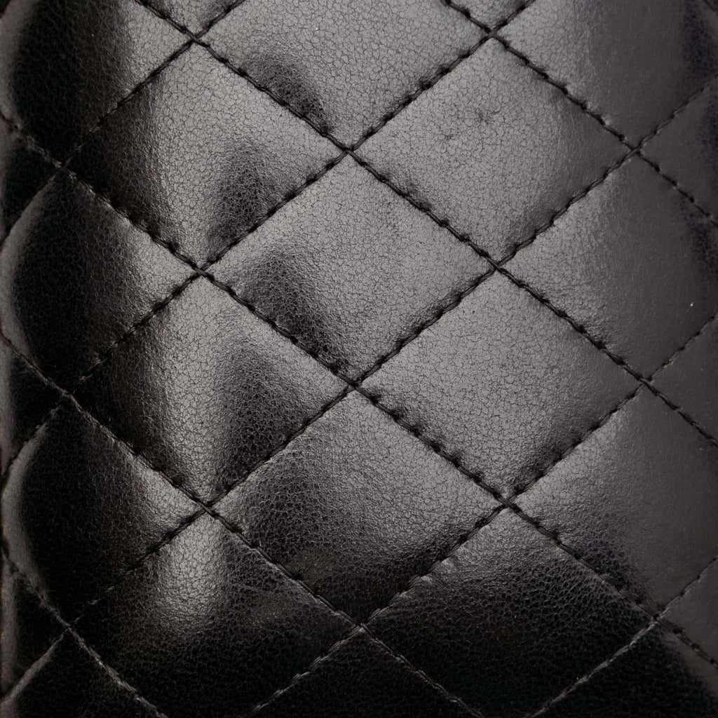 Chanel Quilted Lambskin Chain Around Clutch