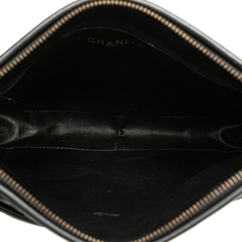 Chanel Quilted Lambskin Chain Crossbody (SHG-eCHc5i)
