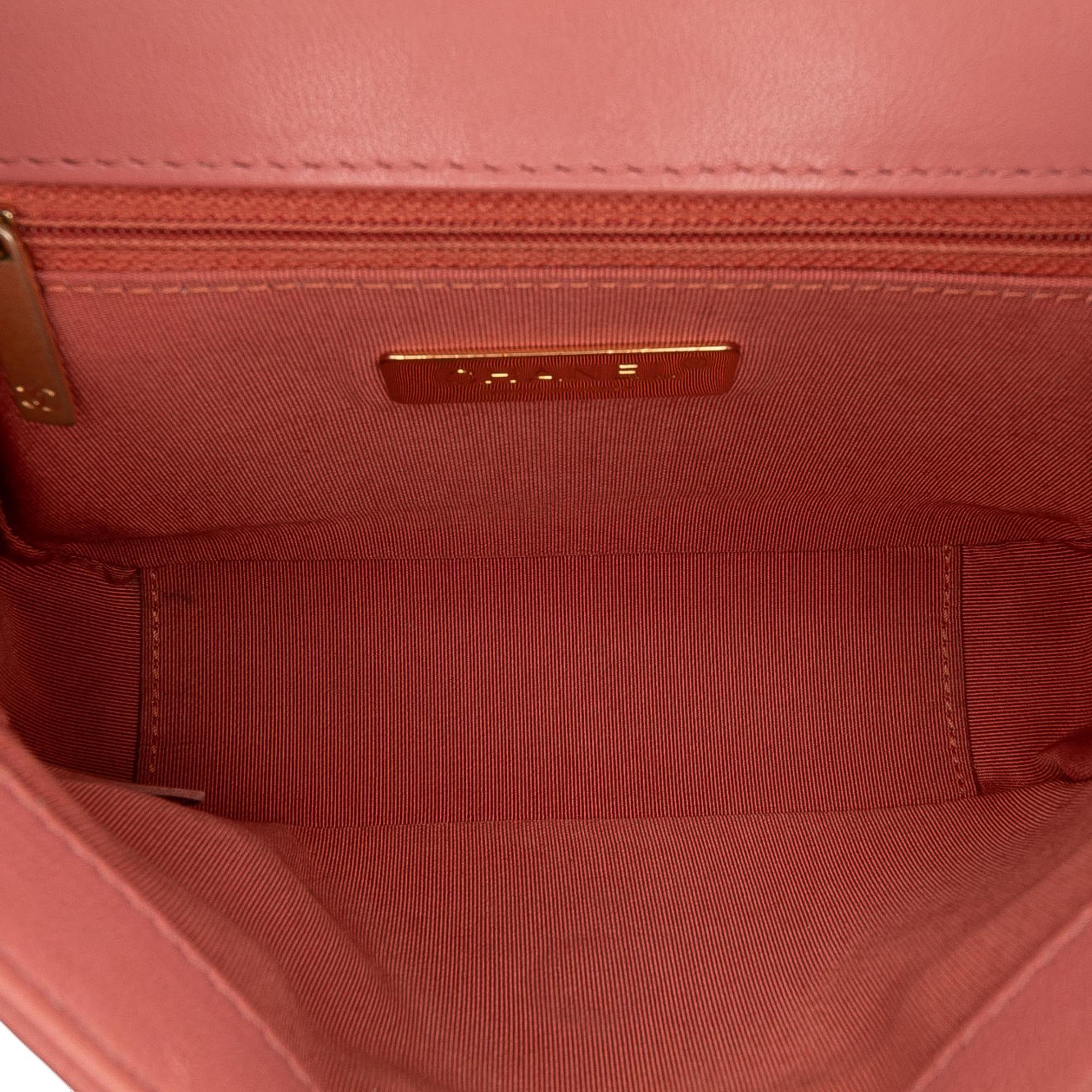 Chanel Quilted Lambskin Chain Infinity Top Handle Bag