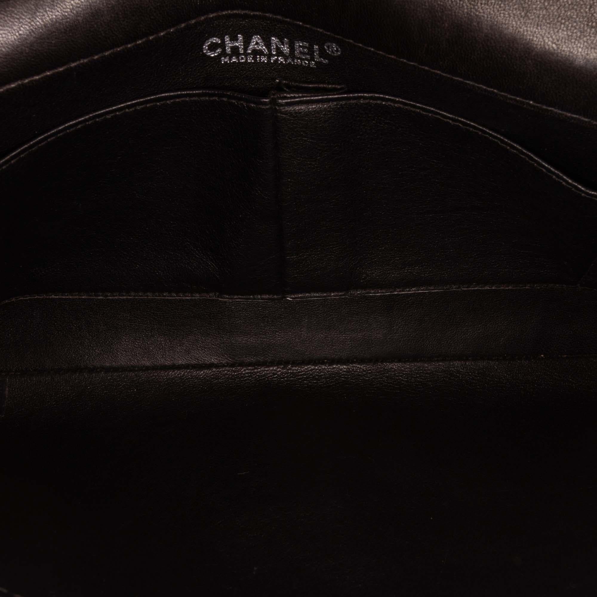 Chanel Quilted Lambskin Chocolate Bar Shoulder Bag