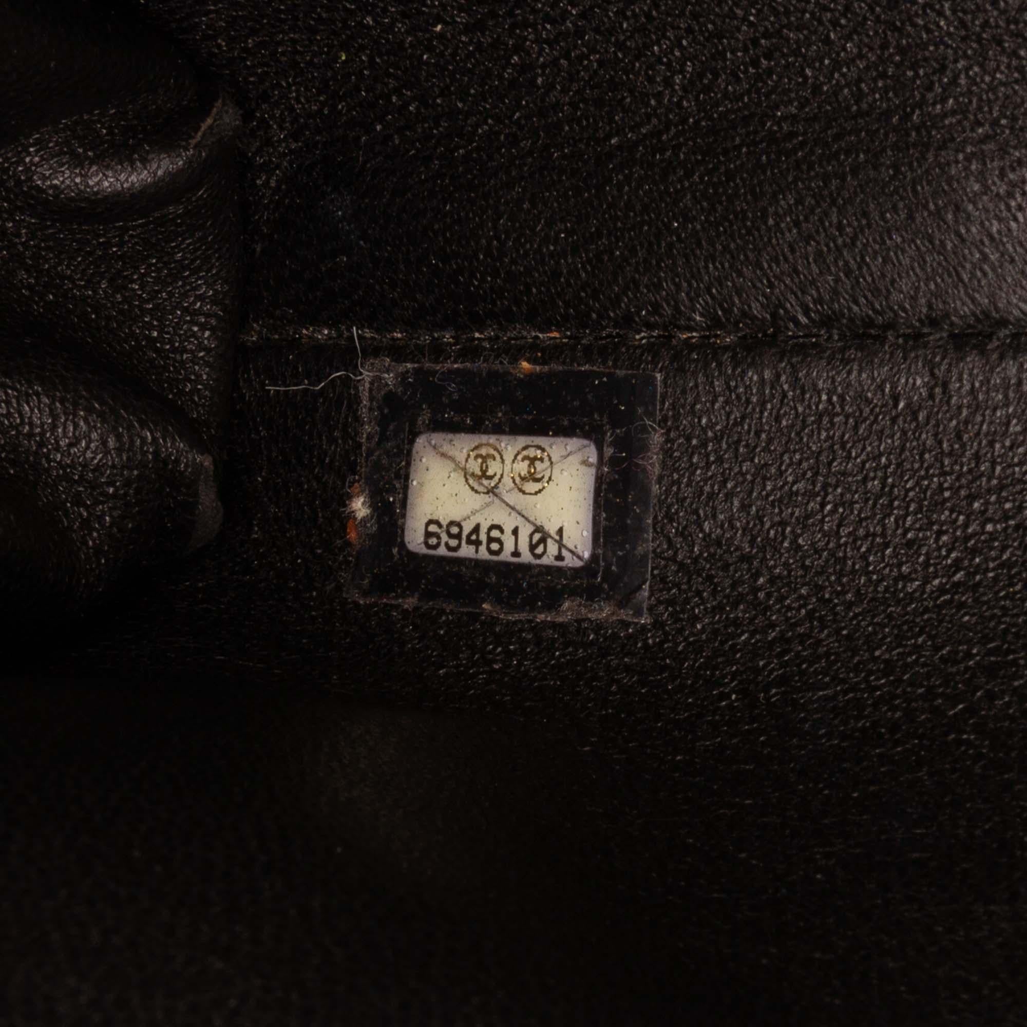Chanel Quilted Lambskin Chocolate Bar Shoulder Bag