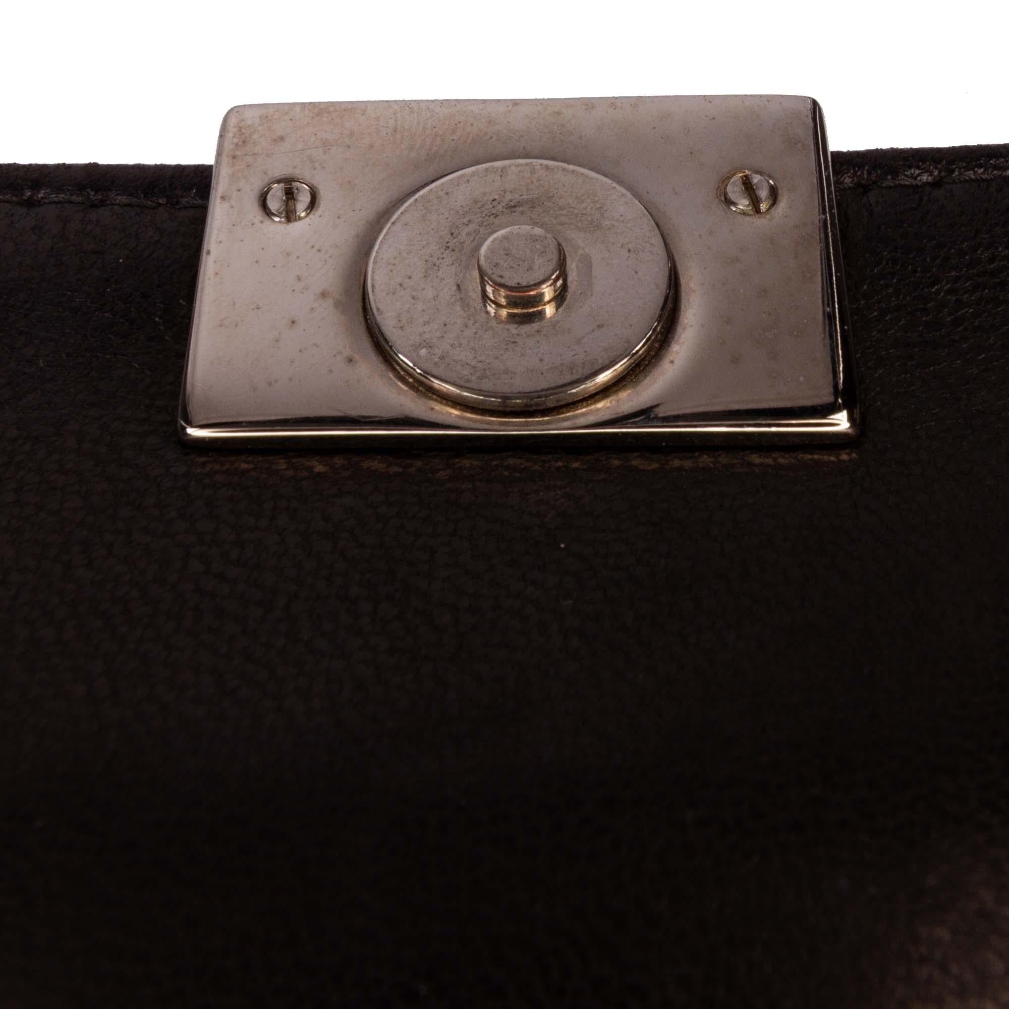 Chanel Quilted Lambskin Chocolate Bar Shoulder Bag