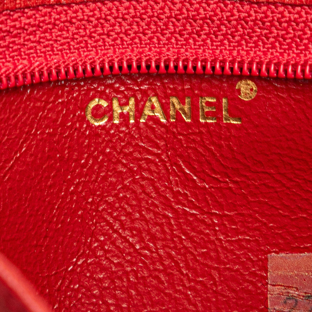 Chanel Quilted Lambskin Coin Pouch