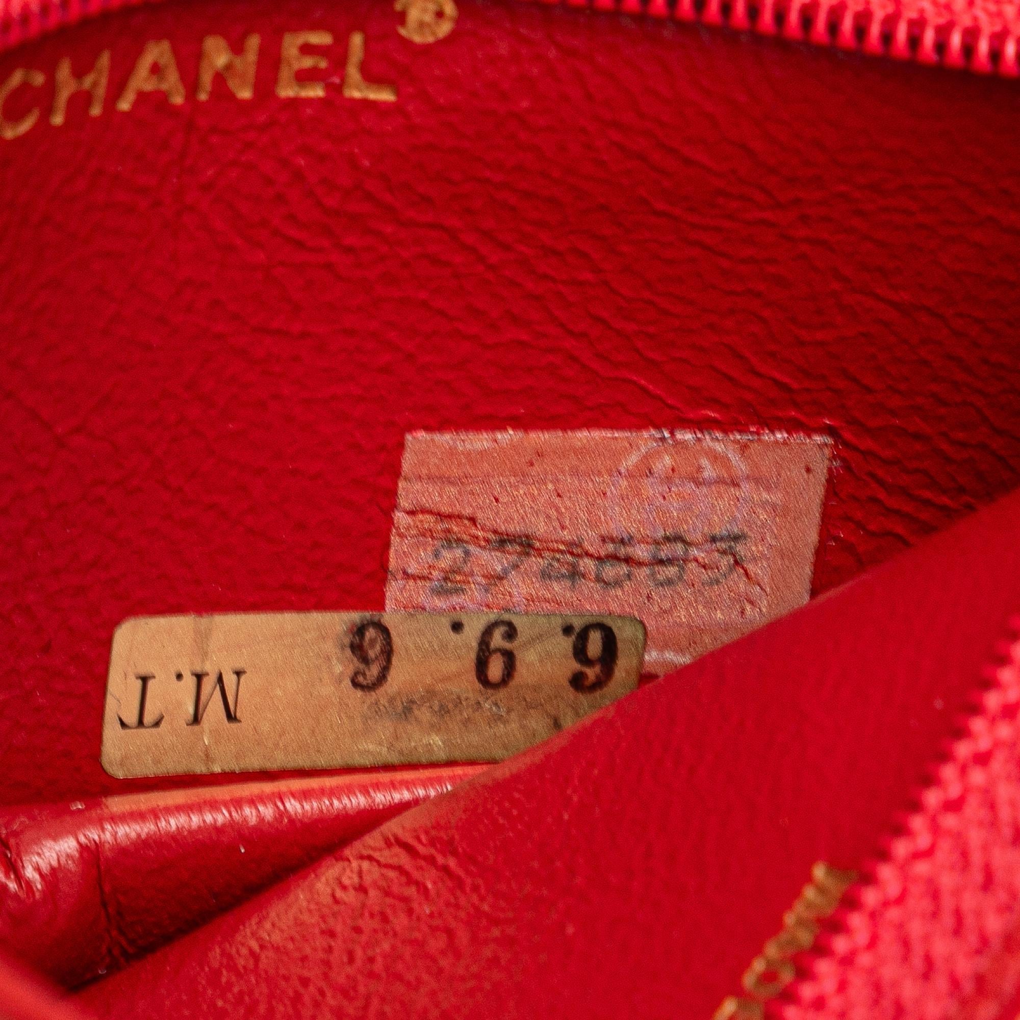 Chanel Quilted Lambskin Coin Pouch