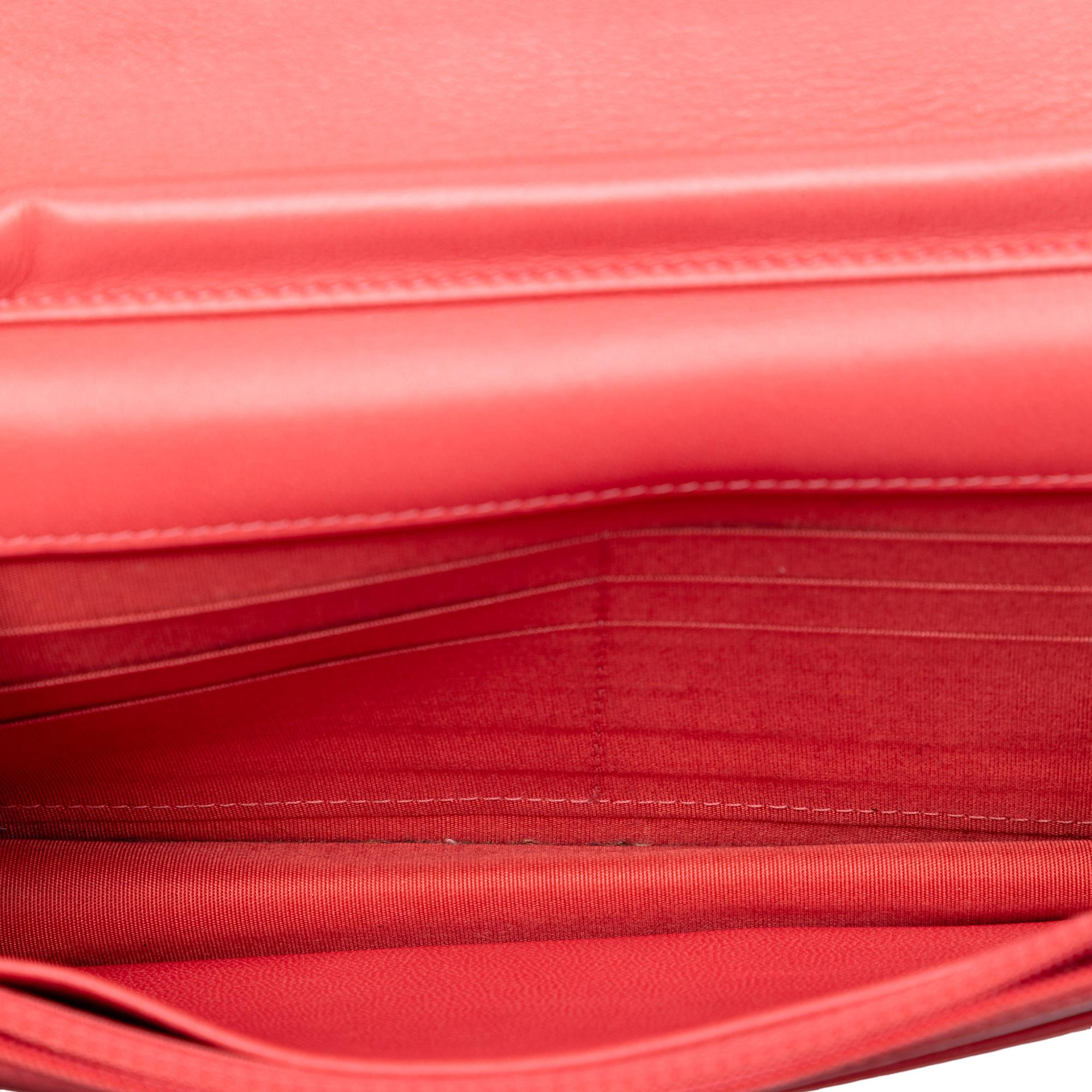 Chanel Quilted Lambskin Color Pop CC Wallet on Chain