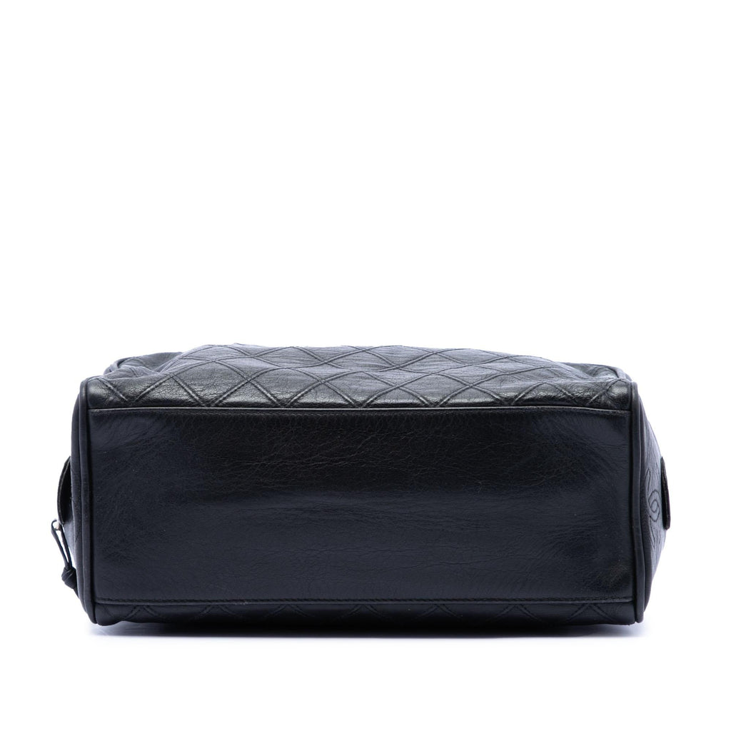 Chanel Quilted Lambskin Cosmetic Pouch