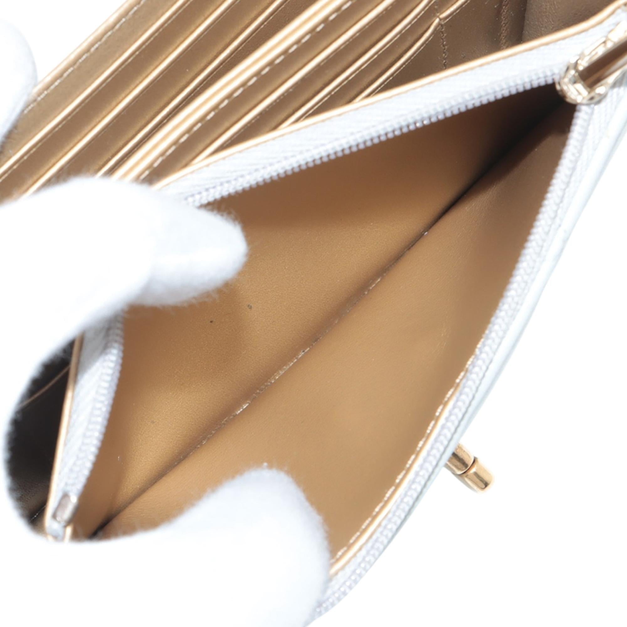 Chanel Quilted Lambskin Crystal Clutch on Chain