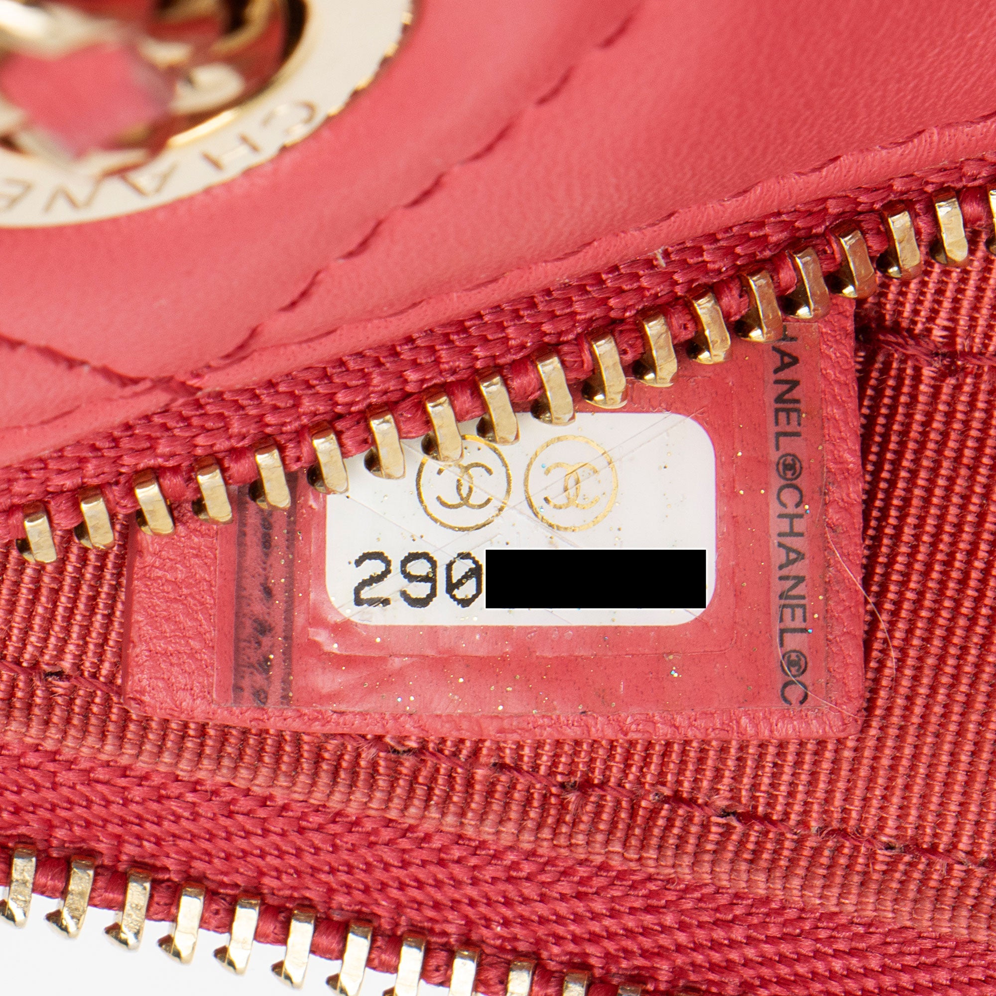 Chanel Quilted Lambskin Double Case with Chain