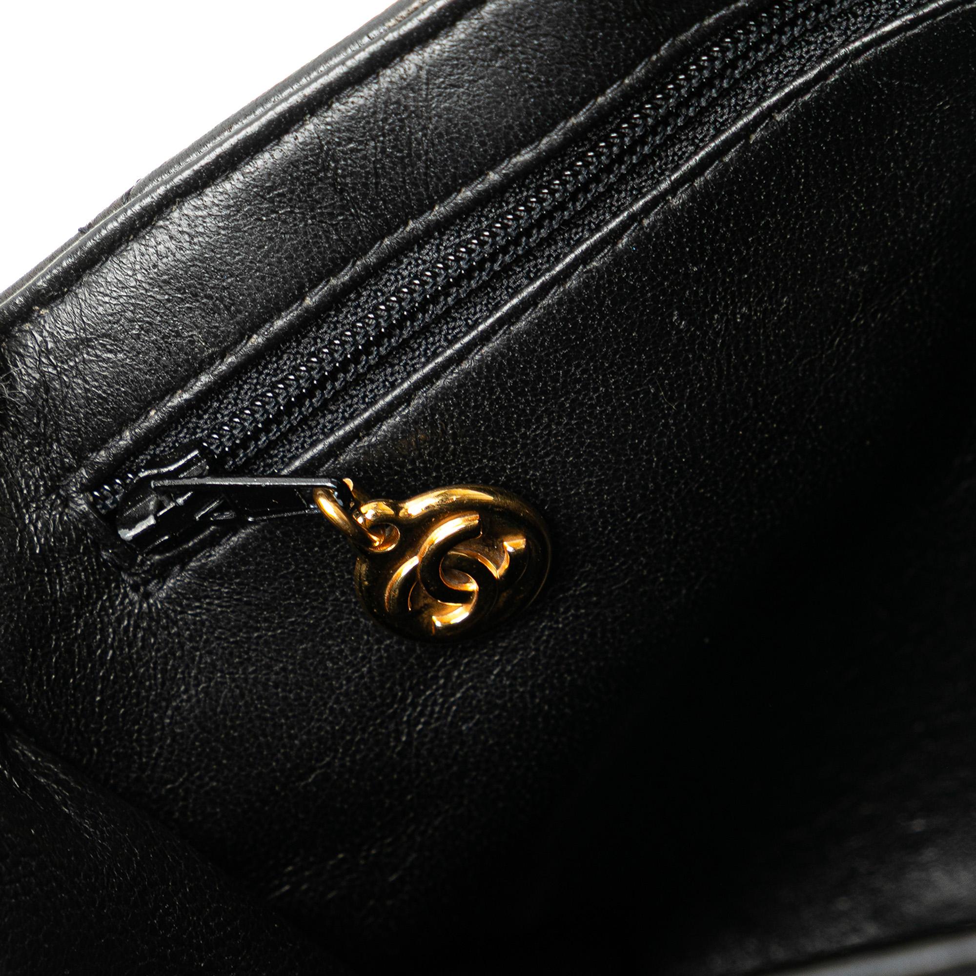 Chanel Quilted Lambskin Double Sided Flap