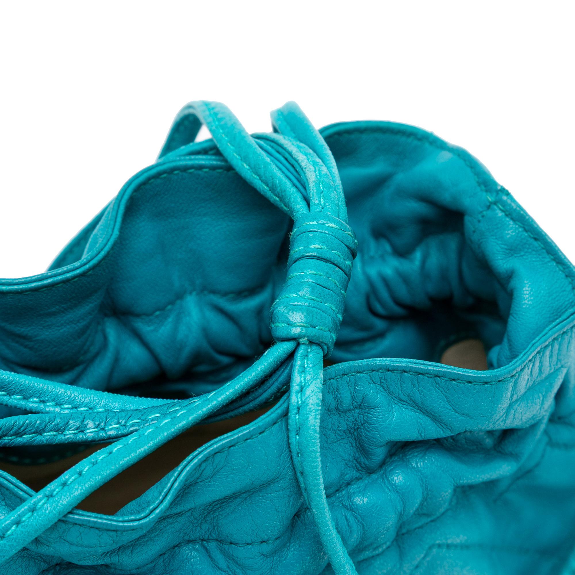 Chanel Quilted Lambskin Drawstring Tassel Bucket Bag