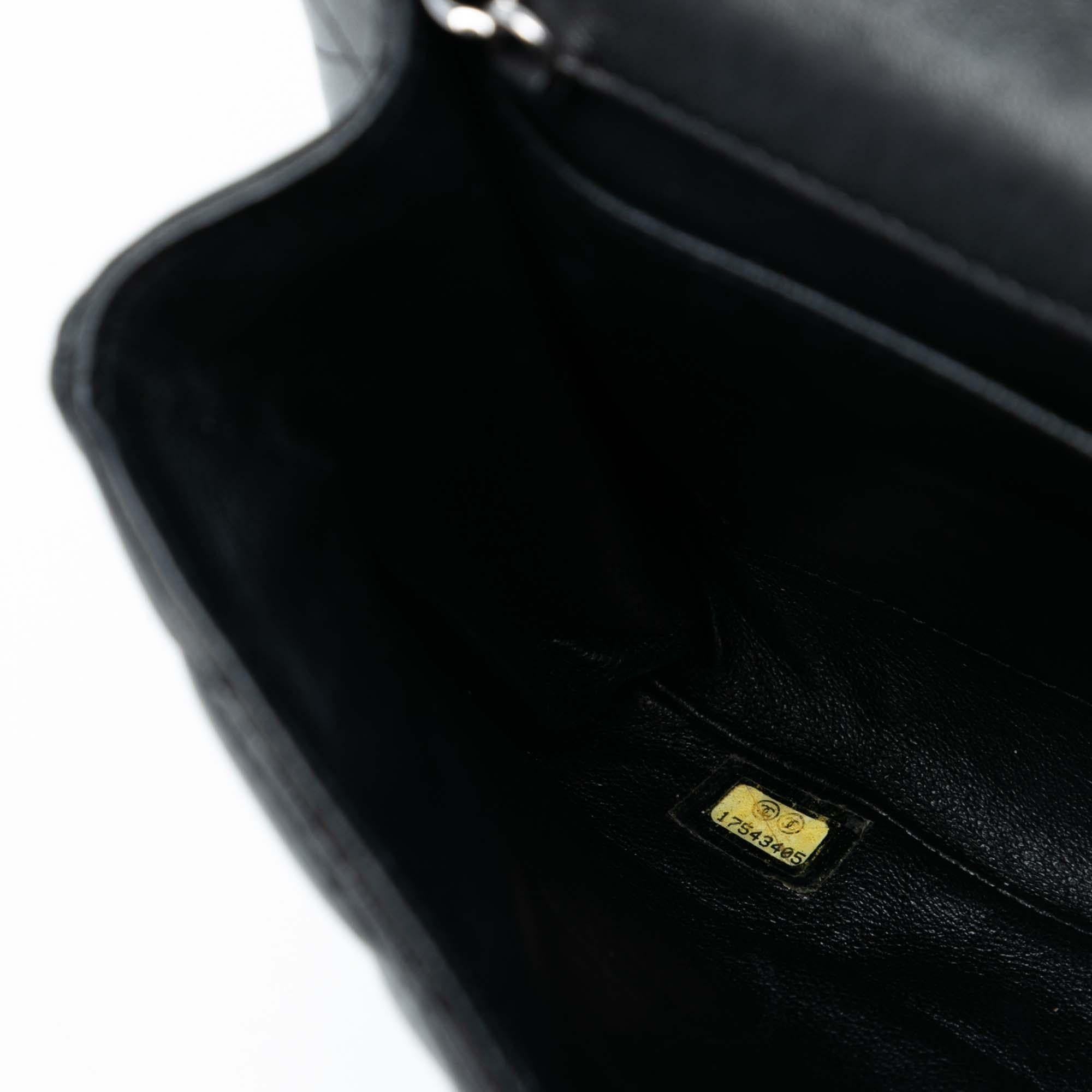 Chanel Quilted Lambskin Flap Clutch with Chain