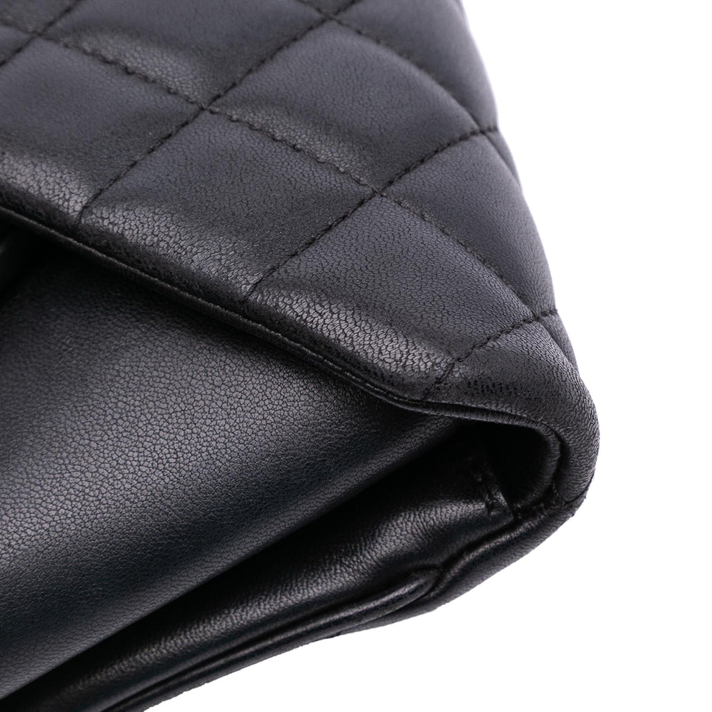 Chanel Quilted Lambskin Fold Up Again Clutch