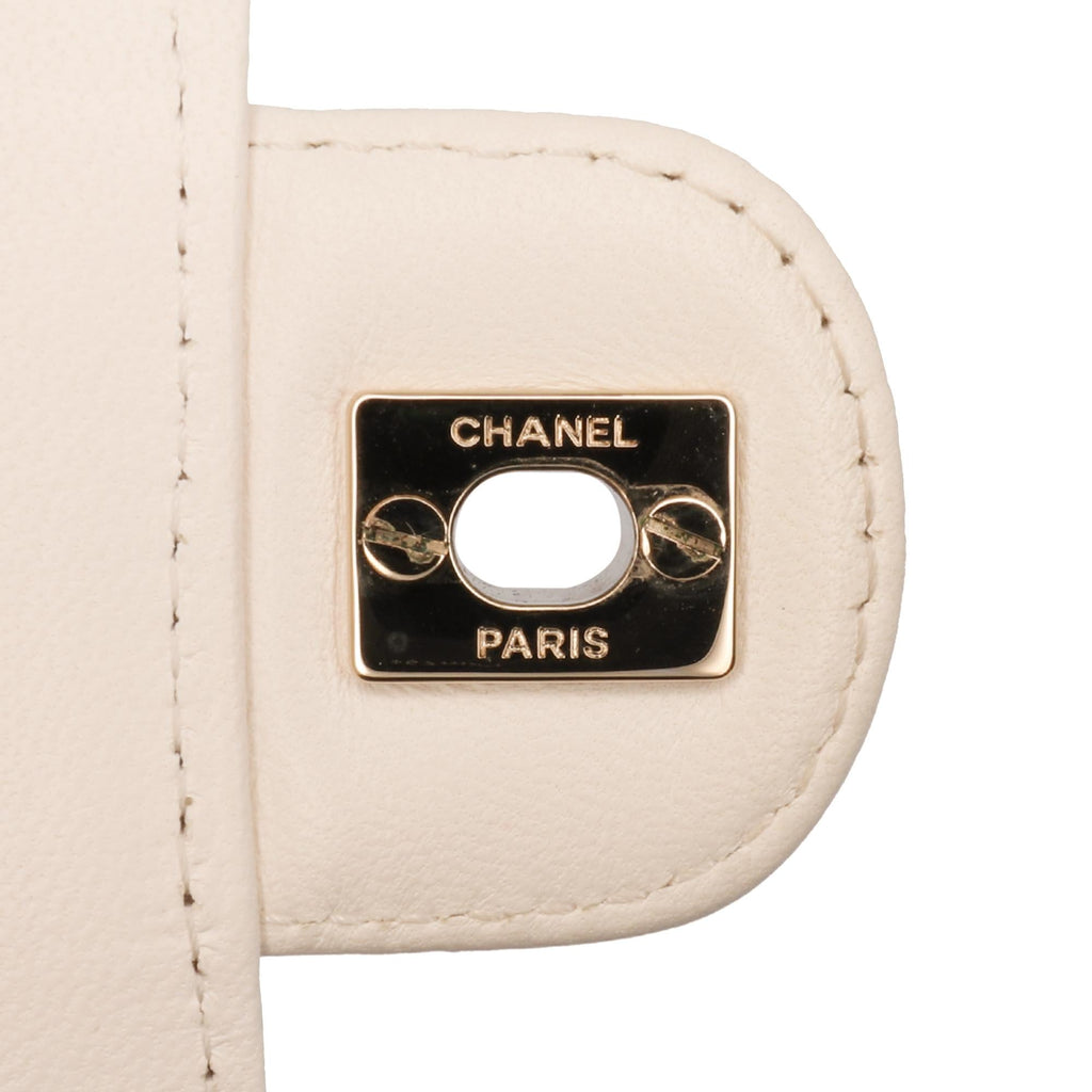 Chanel Quilted Lambskin Foldable Jewelry Box with Chain
