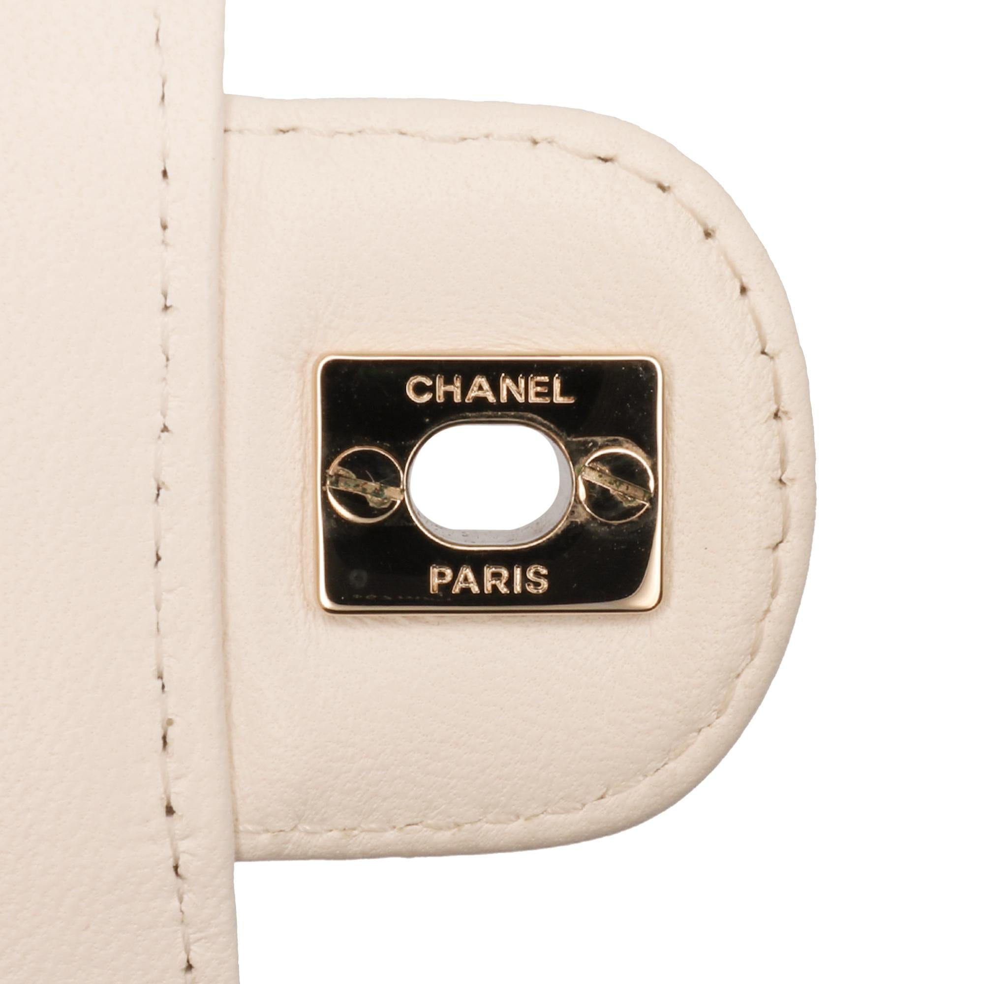 Chanel Quilted Lambskin Foldable Jewelry Box with Chain