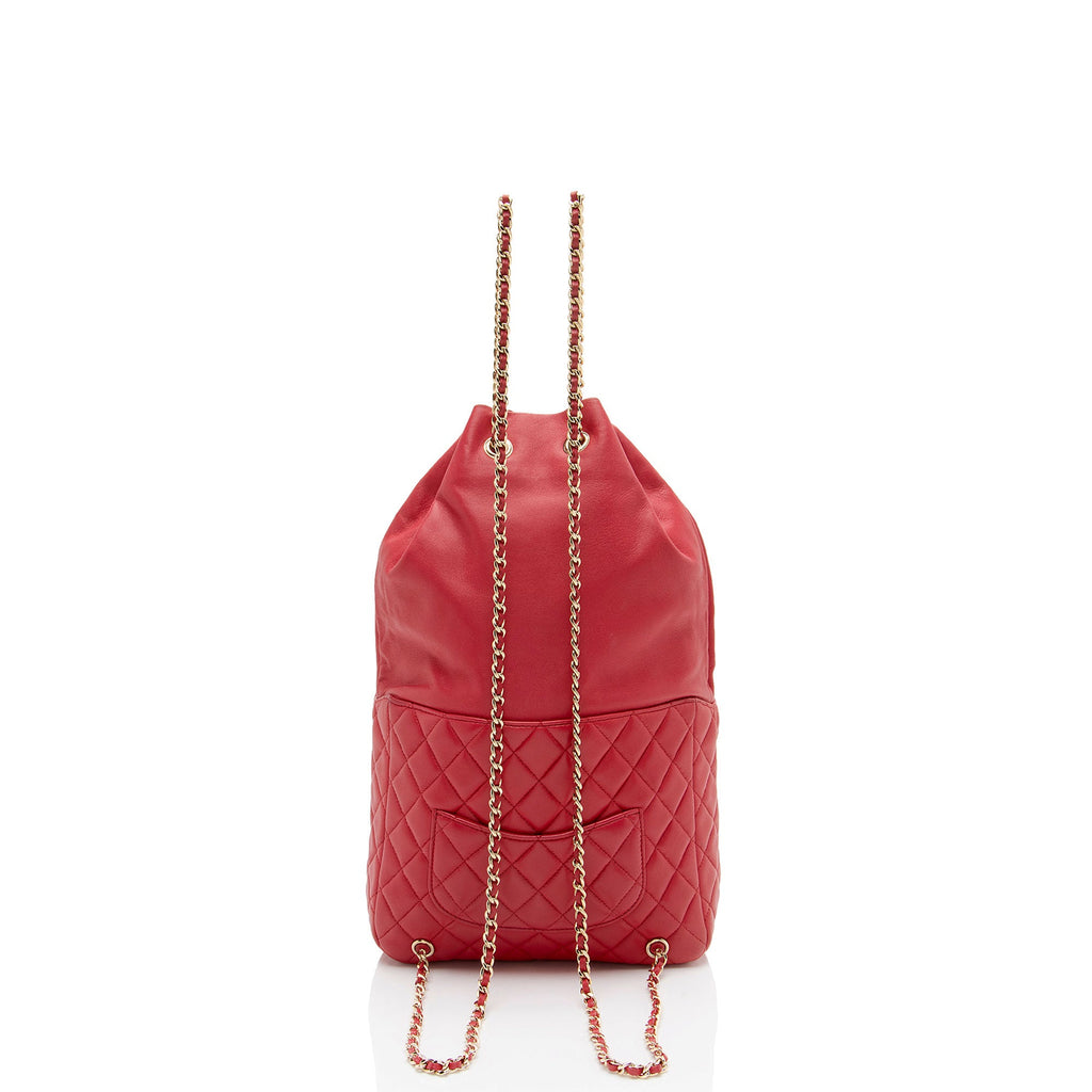 Chanel Quilted Lambskin In Seoul Large Backpack