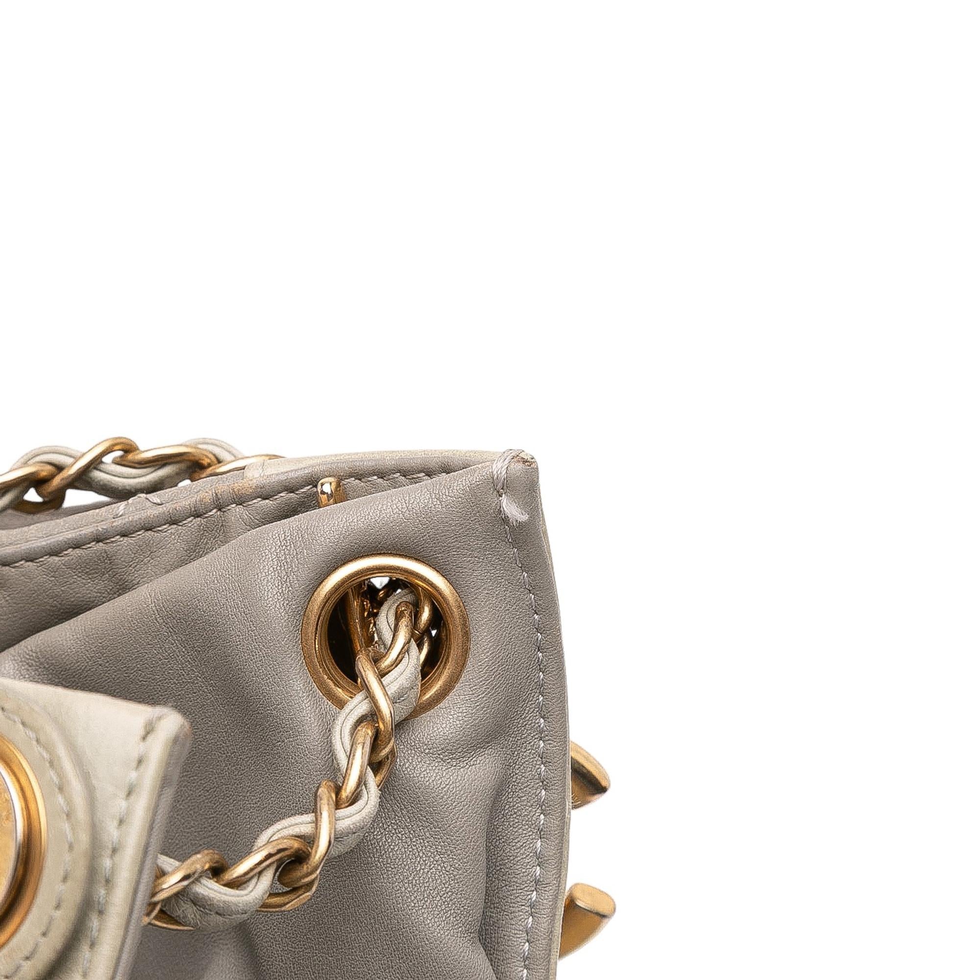 Chanel Quilted Lambskin In The Mix Tote