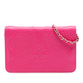 Chanel Quilted Lambskin Korean Garden Wallet on Chain