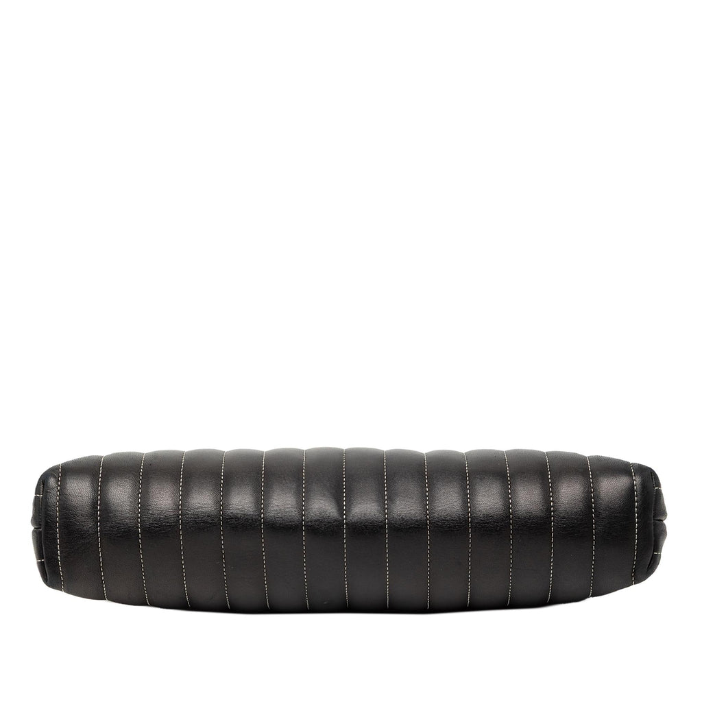 Chanel Quilted Lambskin Mademoiselle Ligne Clutch