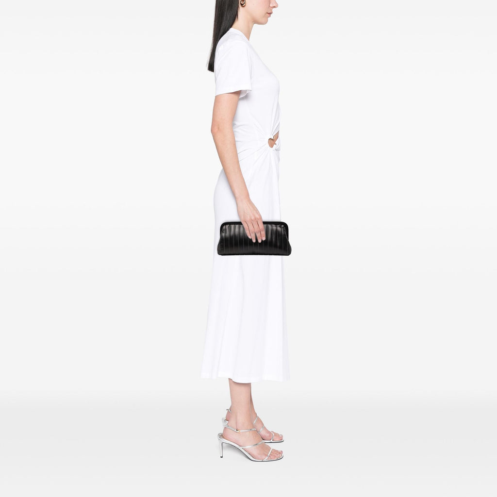 Chanel Quilted Lambskin Mademoiselle Ligne Clutch