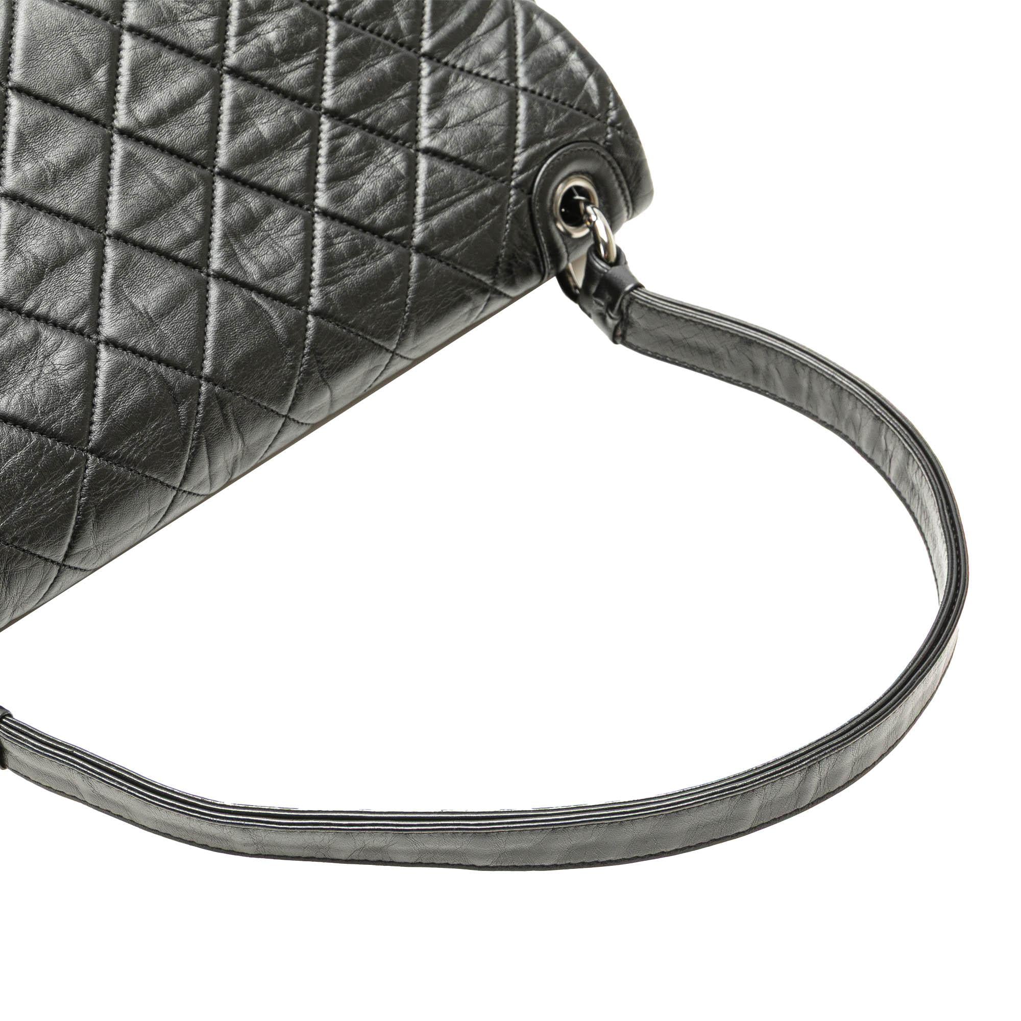 Chanel Quilted Lambskin Padded Envelope Double Flap