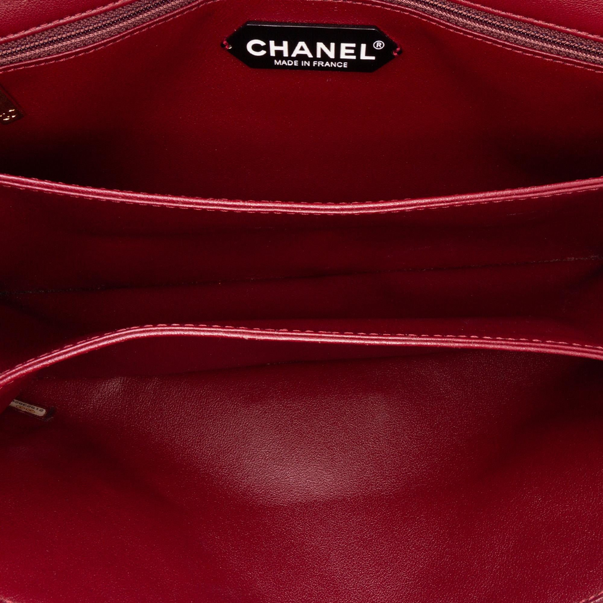 Chanel Quilted Lambskin Pagoda Accordion Flap