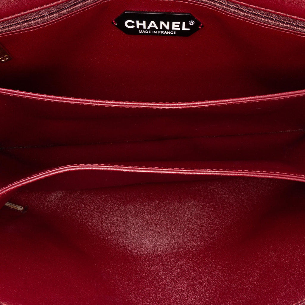 Chanel Quilted Lambskin Pagoda Accordion Flap