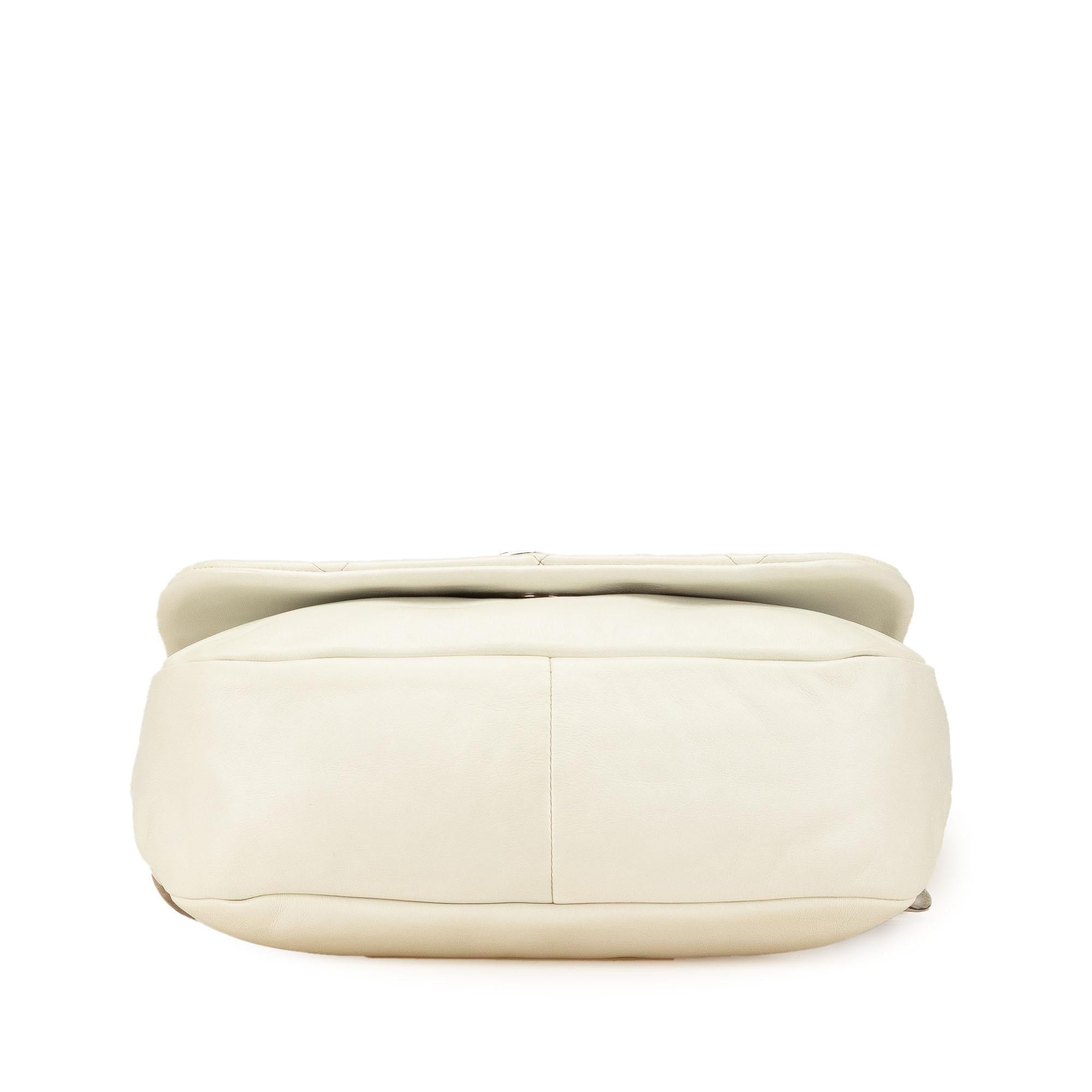 Chanel Quilted Lambskin Pillow Soft Enamel CC Flap