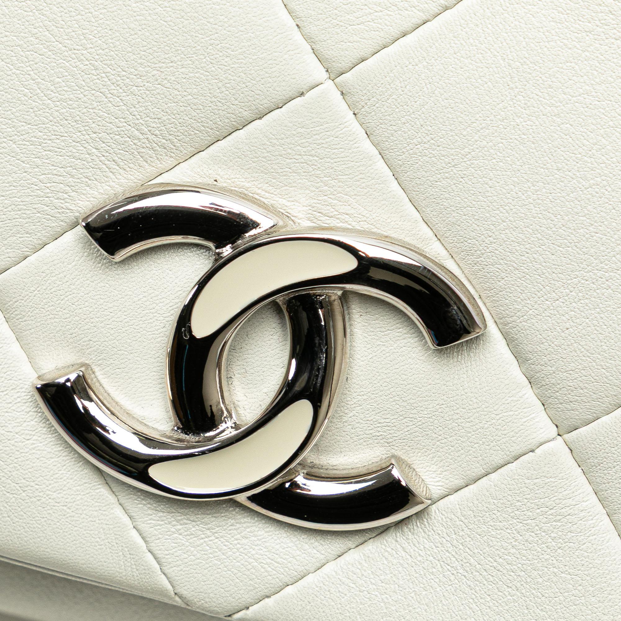 Chanel Quilted Lambskin Pillow Soft Enamel CC Flap