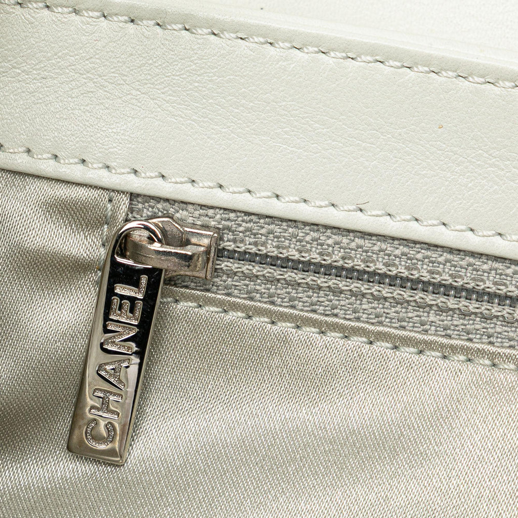 Chanel Quilted Lambskin Pillow Soft Enamel CC Flap