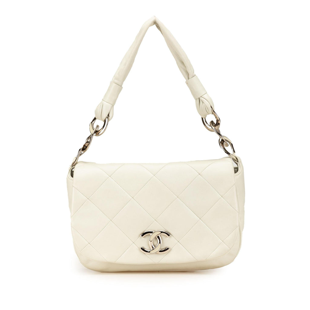 Chanel Quilted Lambskin Pillow Soft Enamel CC Flap