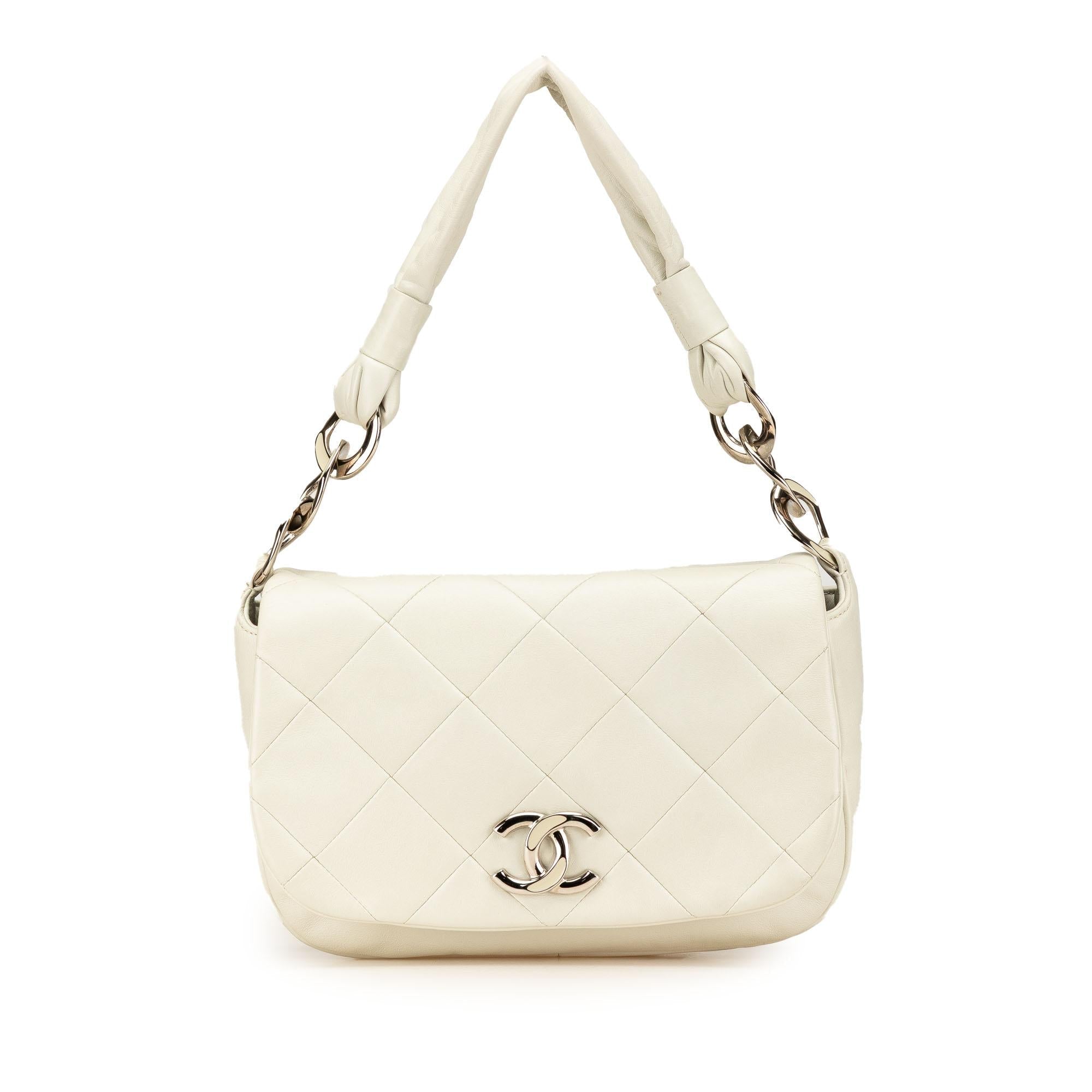 Chanel Quilted Lambskin Pillow Soft Enamel CC Flap