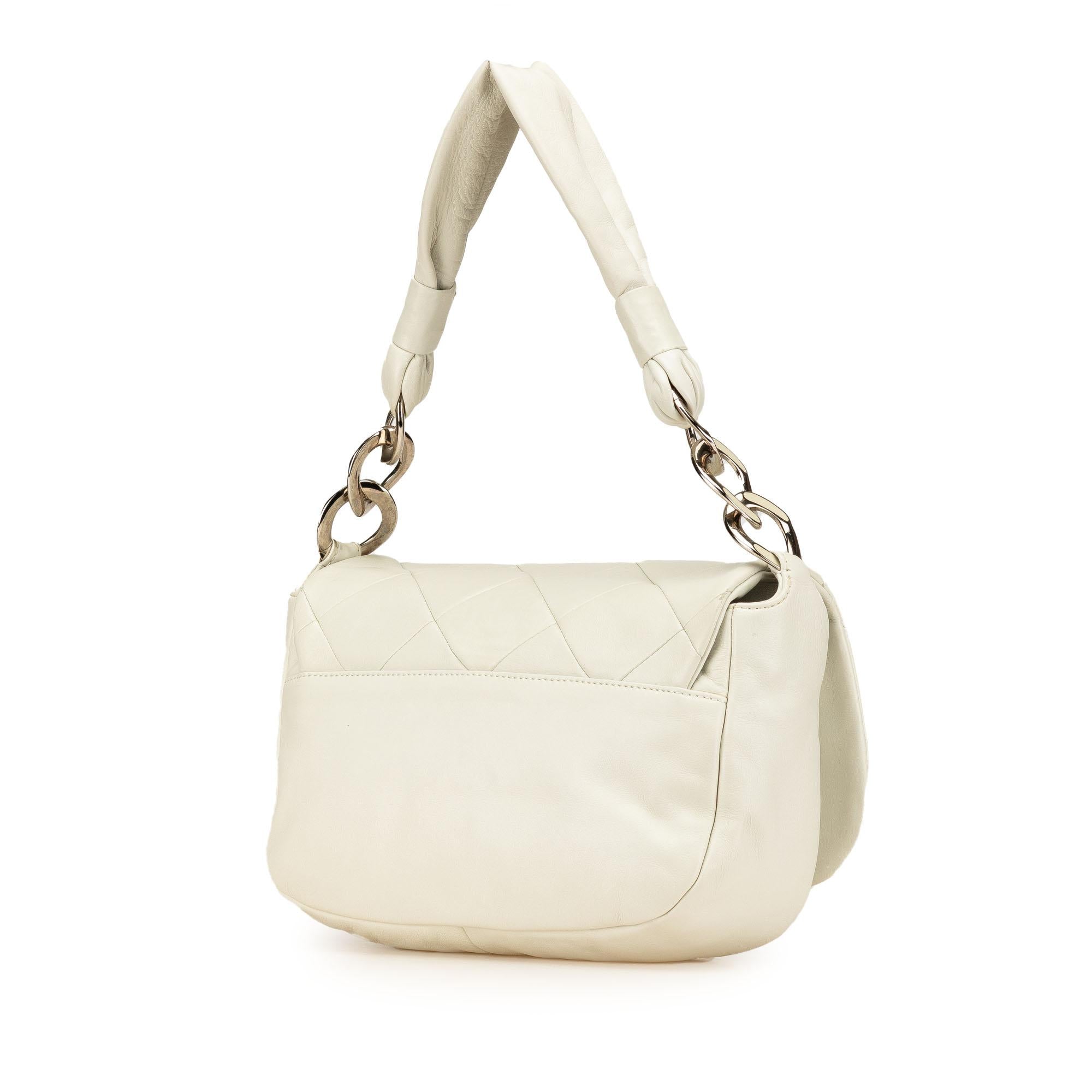 Chanel Quilted Lambskin Pillow Soft Enamel CC Flap