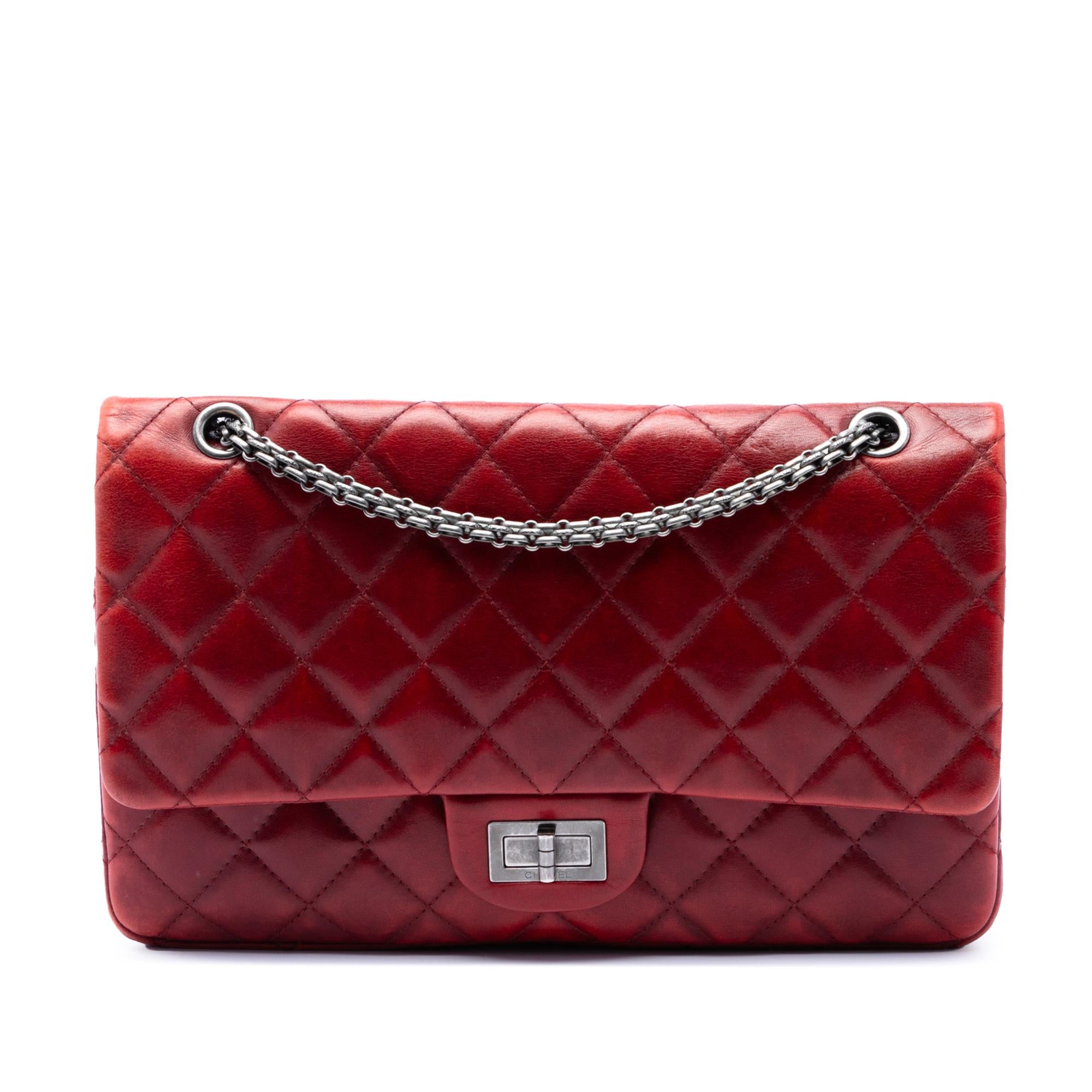 Chanel Quilted Lambskin Reissue 2.55 Double Flap 227