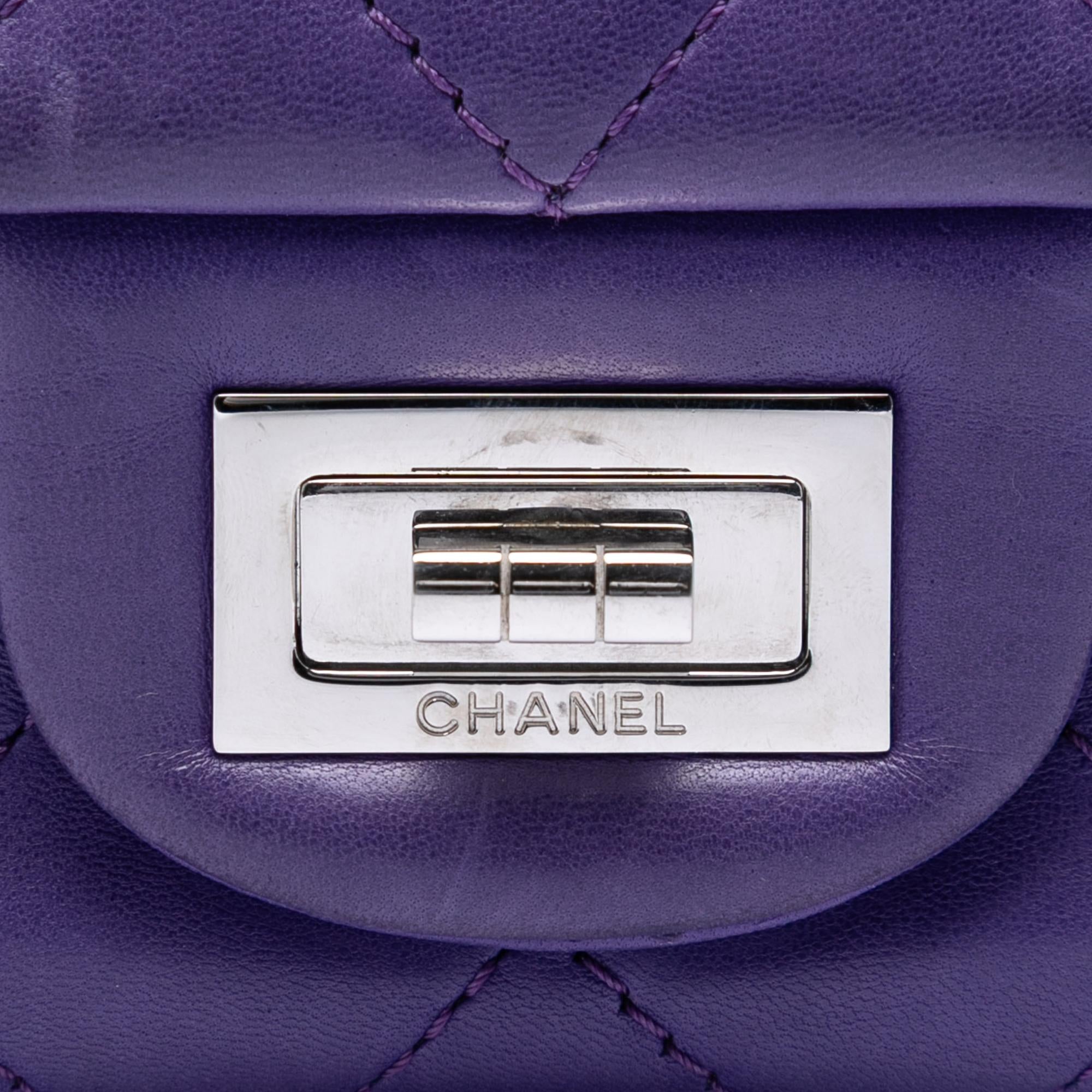 Chanel Quilted Lambskin Reissue 2.55 Double Flap 227