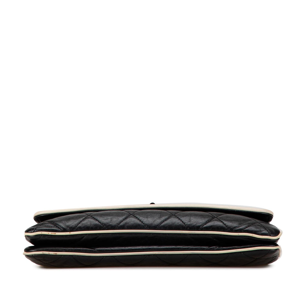 Chanel Quilted Lambskin Reissue East West Flap