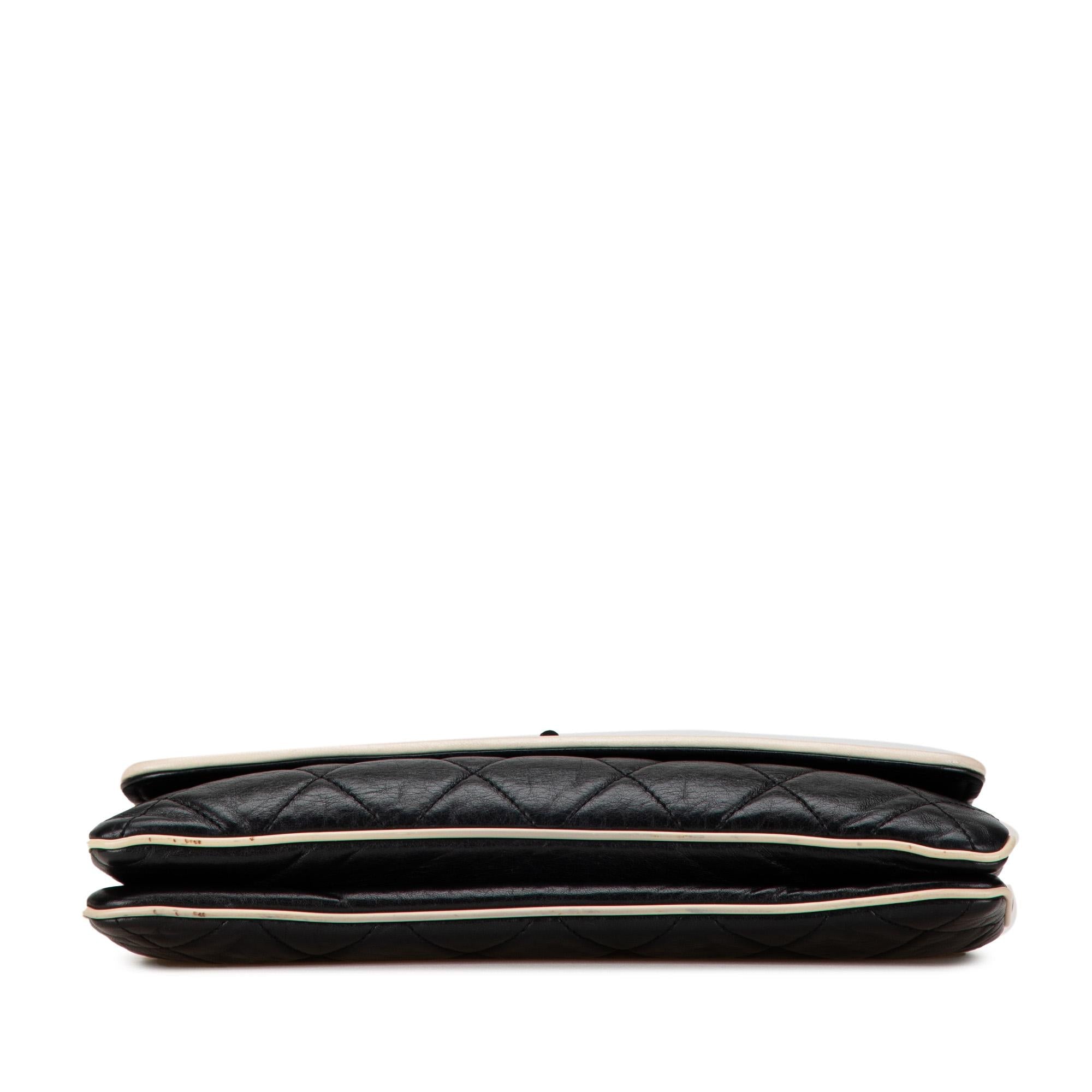 Chanel Quilted Lambskin Reissue East West Flap