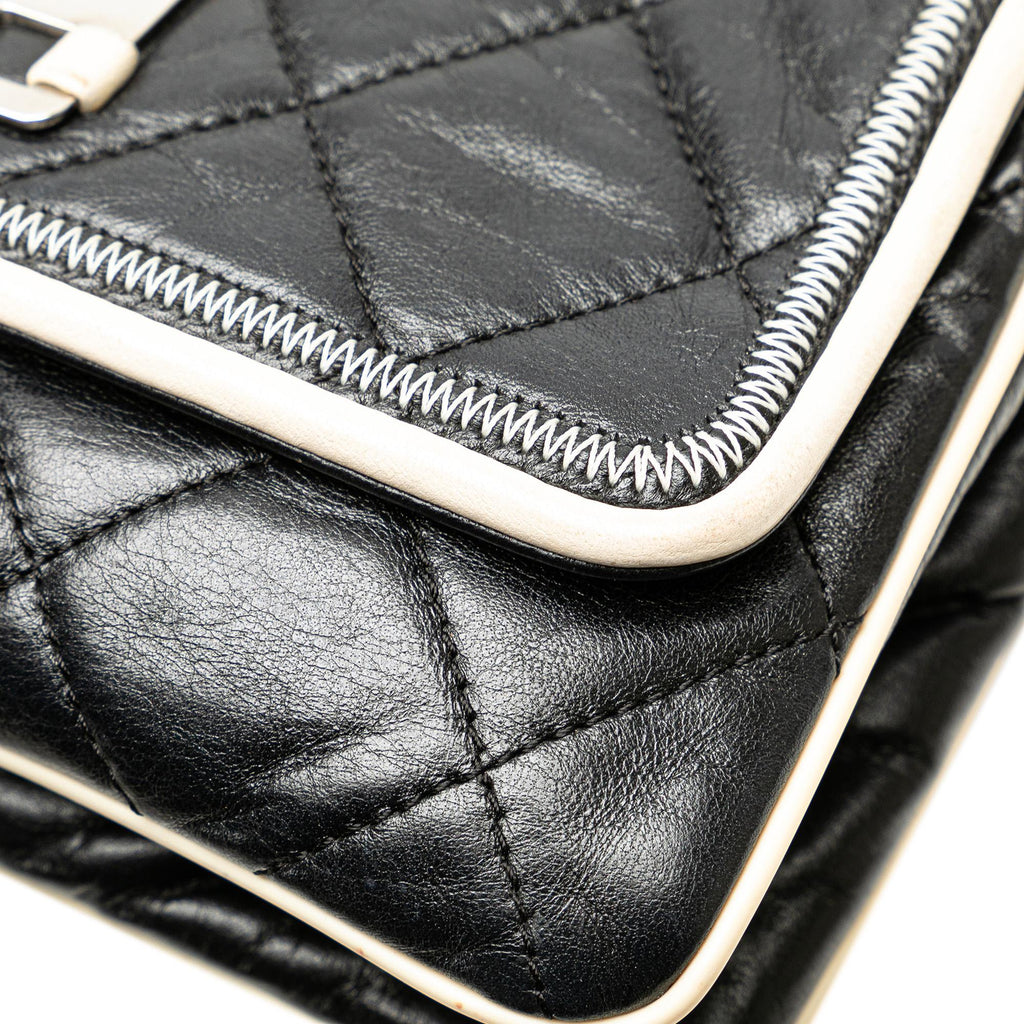 Chanel Quilted Lambskin Reissue East West Flap