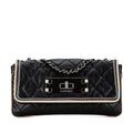 Chanel Quilted Lambskin Reissue East West Flap