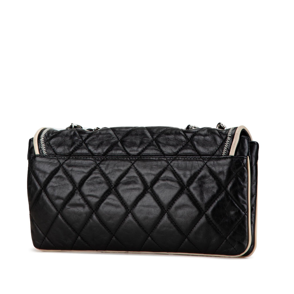 Chanel Quilted Lambskin Reissue East West Flap