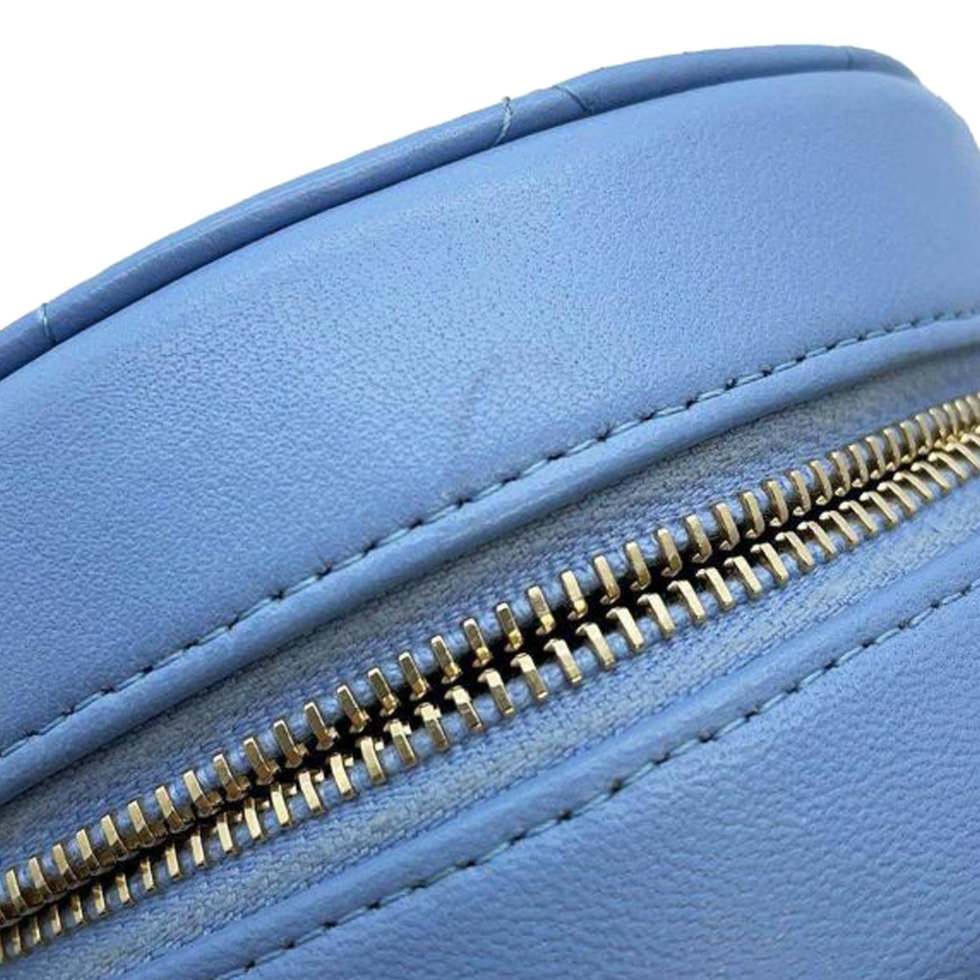 Chanel Quilted Lambskin Round Clutch with Chain (SHG-a9yAVi)