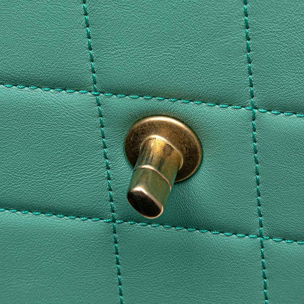 Chanel Quilted Lambskin Round Moon Messenger Flap