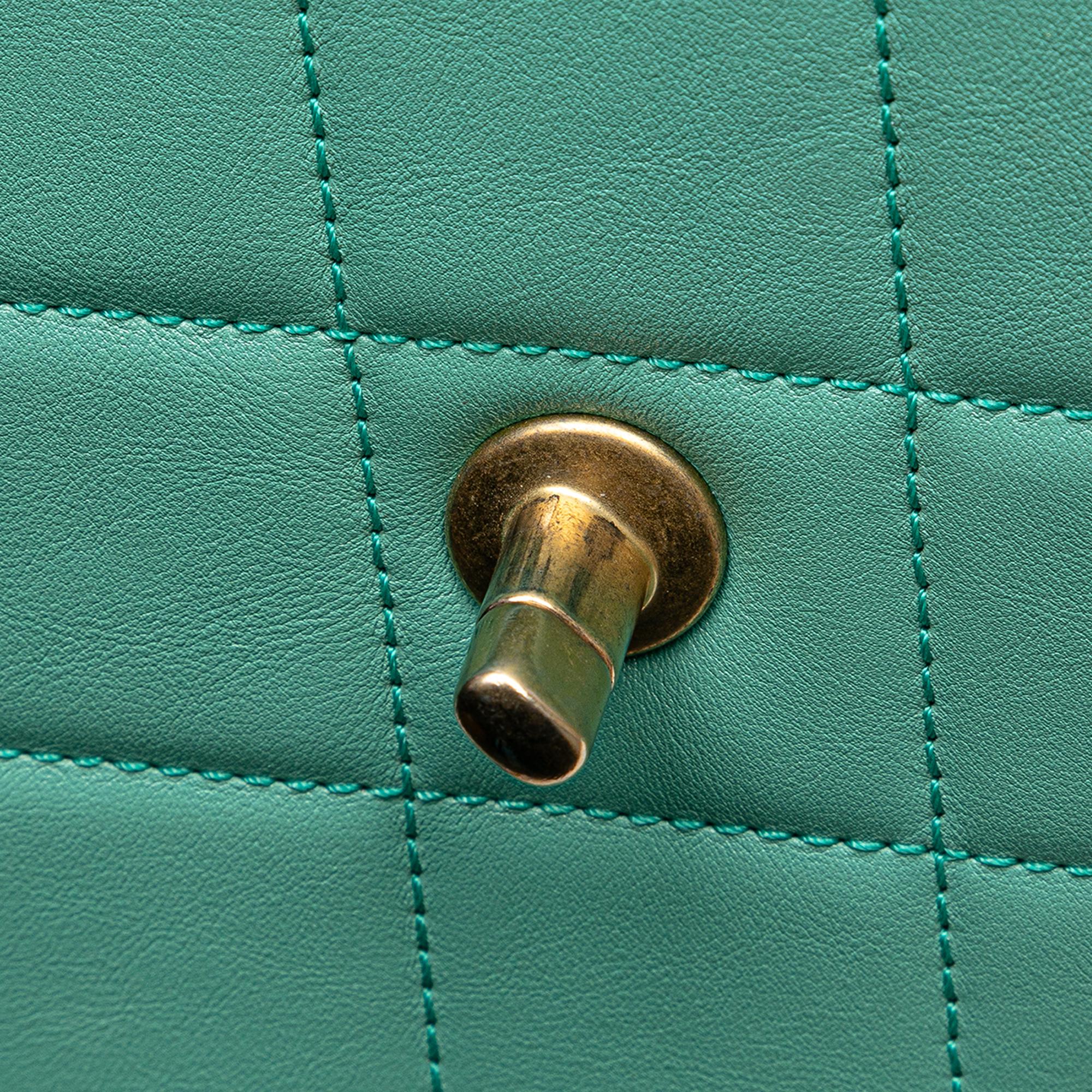 Chanel Quilted Lambskin Round Moon Messenger Flap