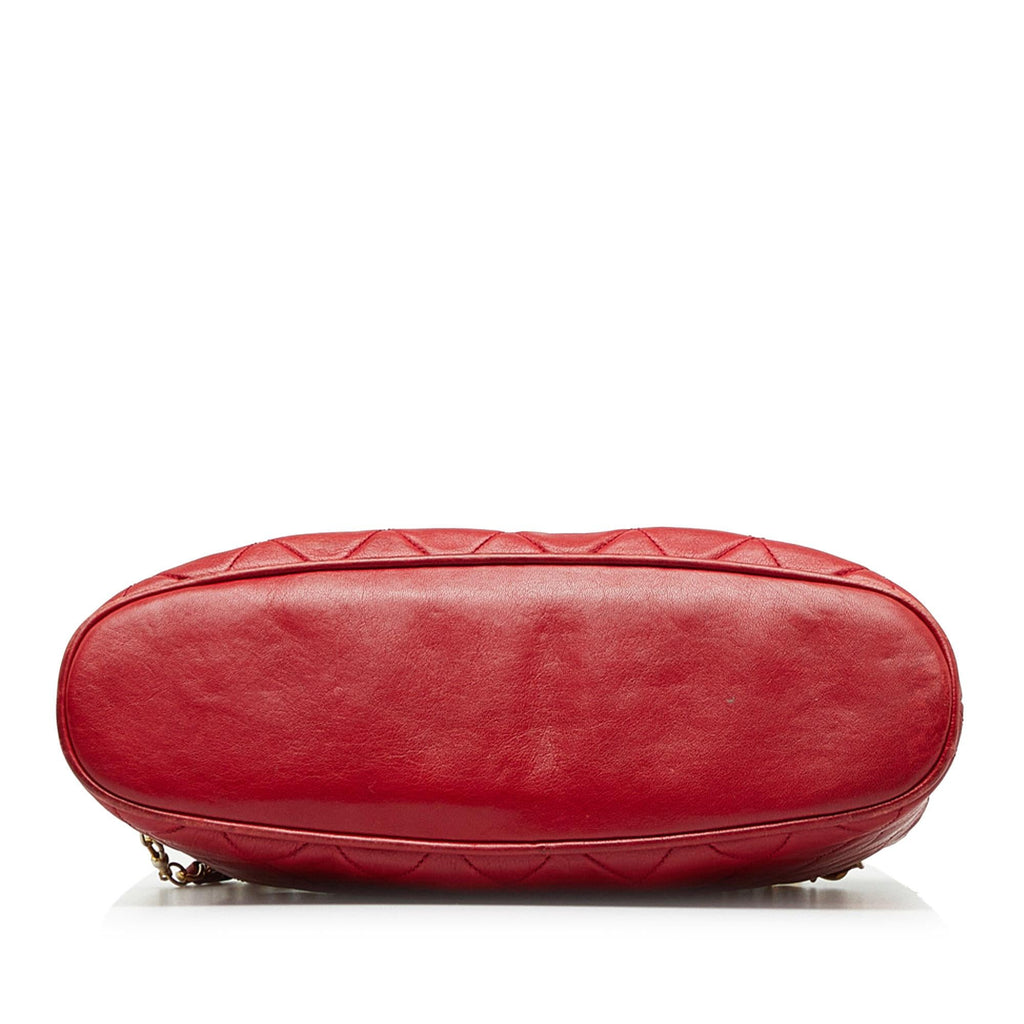 Chanel Quilted Lambskin Shoulder Bag (SHG-Qw6dWQ)