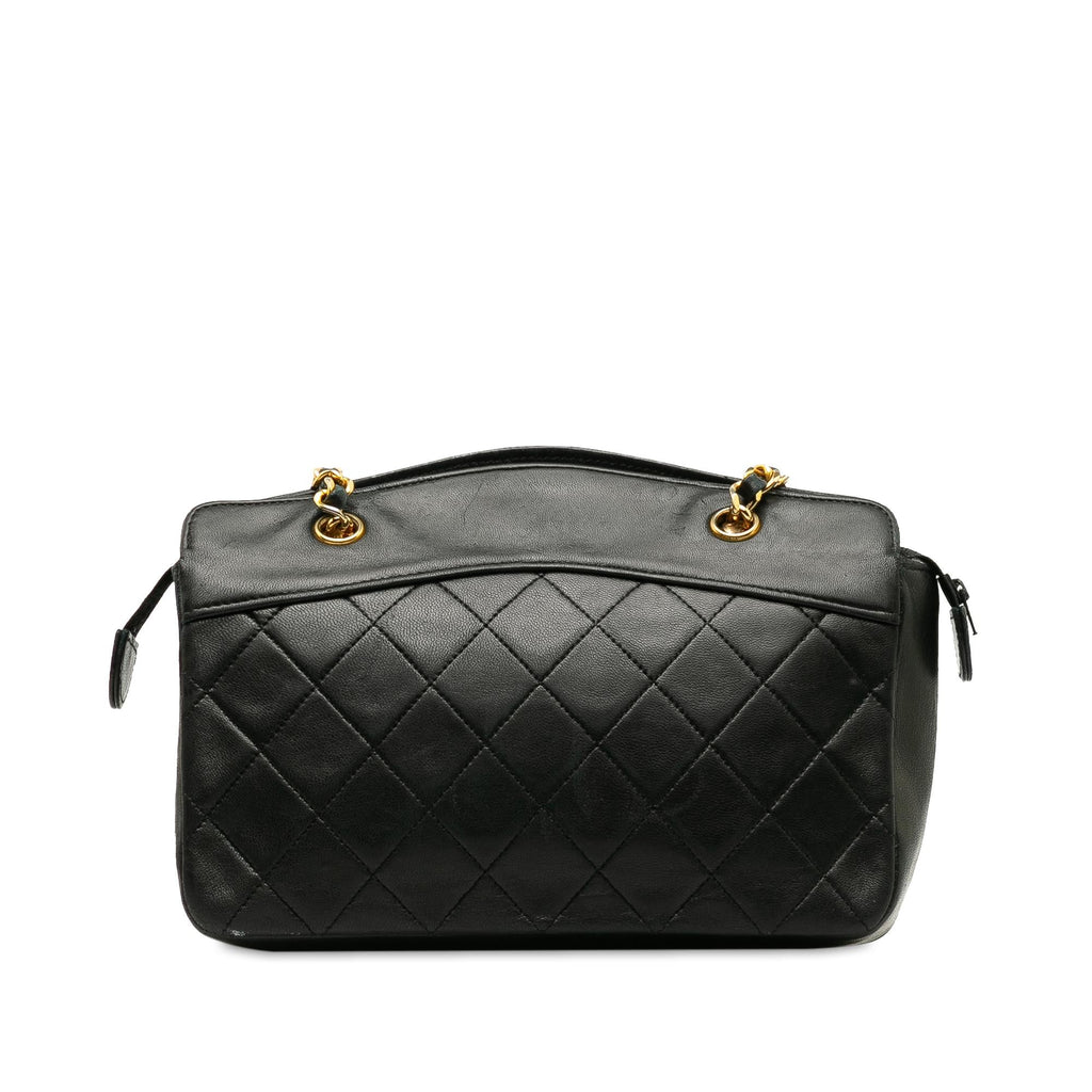 Chanel Quilted Lambskin Shoulder Bag (SHG-9EbnTq)