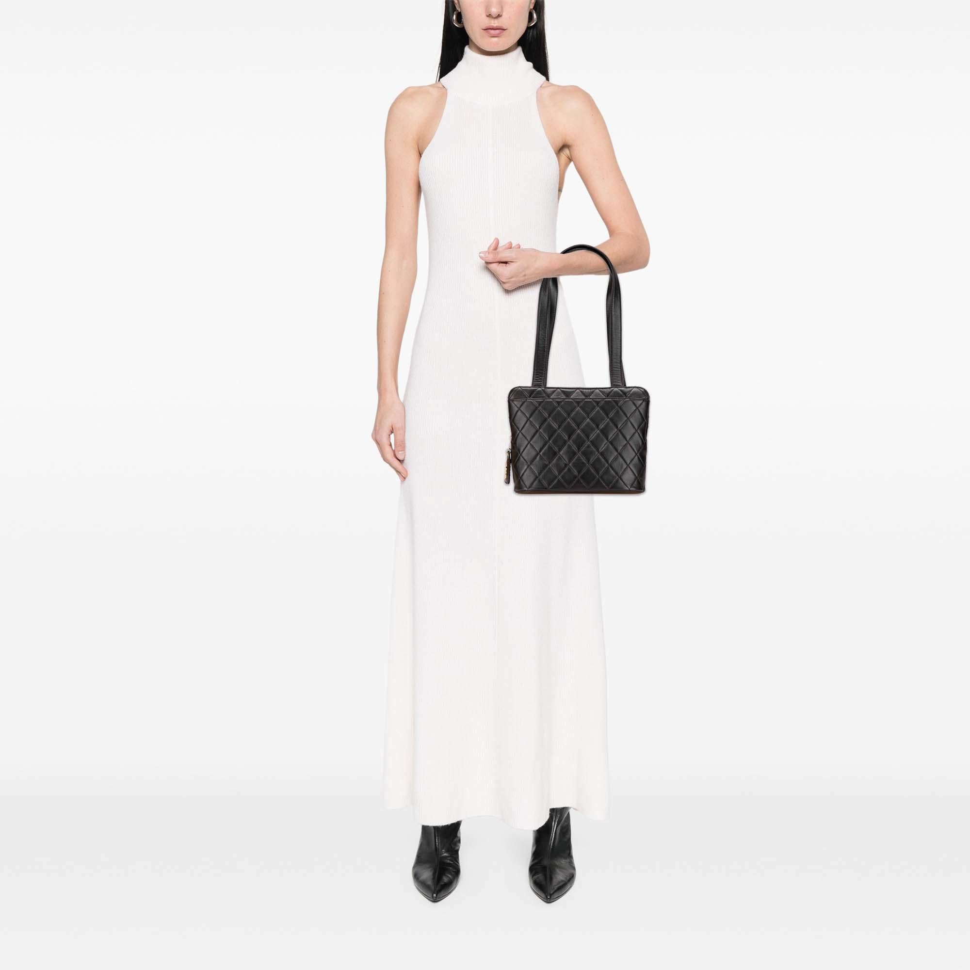 Chanel Quilted Lambskin Shoulder Bag