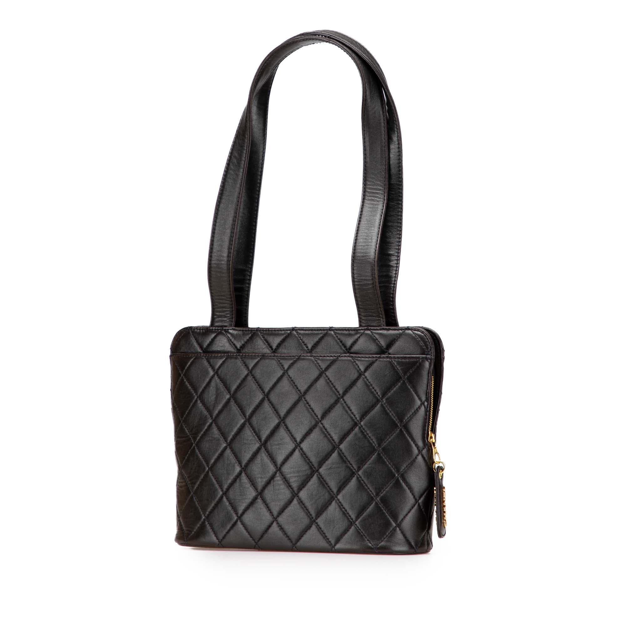 Chanel Quilted Lambskin Shoulder Bag